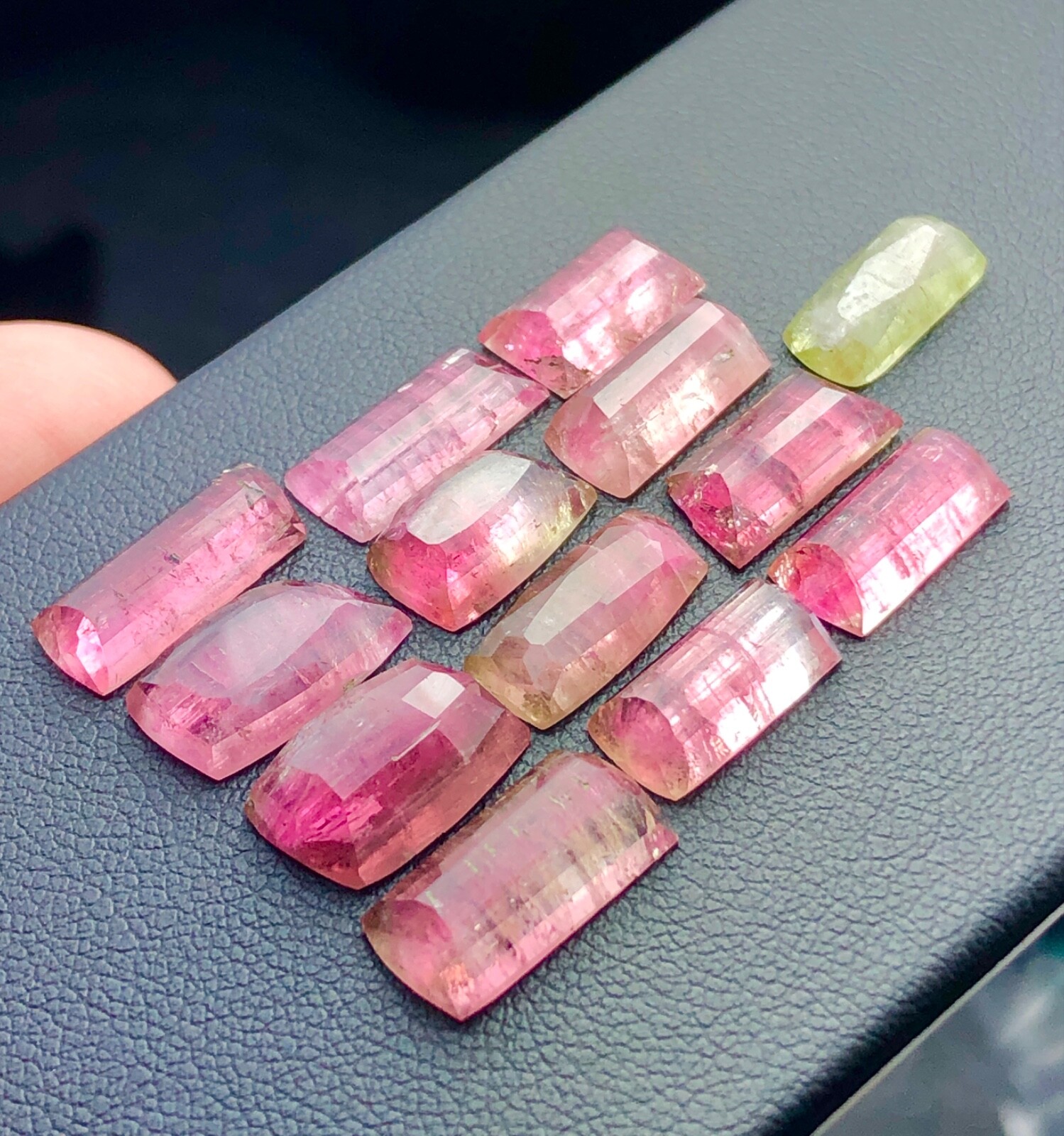 30 Carts Beautiful Mix Color Tourmaline Rosecuts 100% Natural from Afghanistan