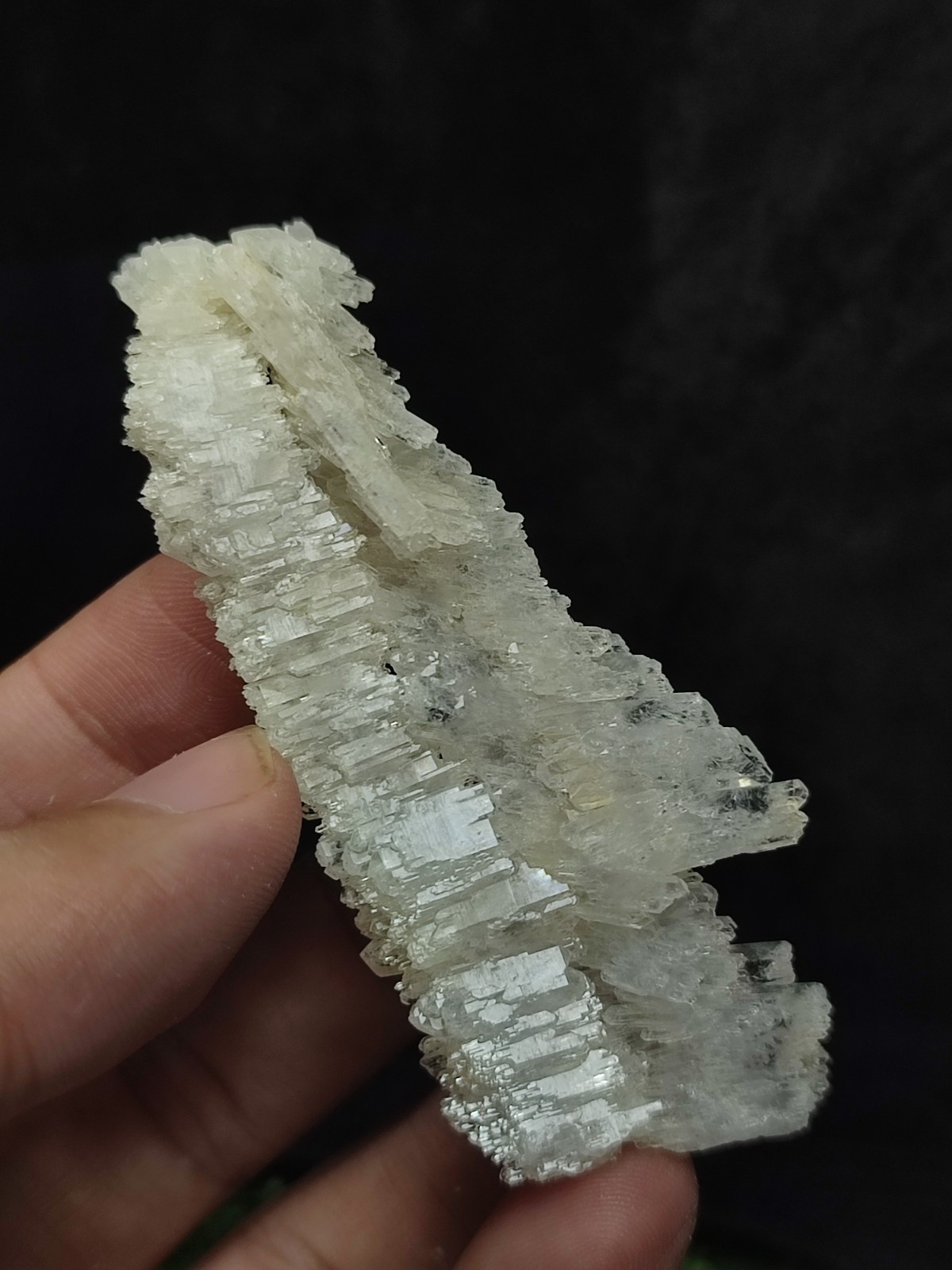 Faden Quartz Crystal With Good Luster & Nice Growth-Pak.