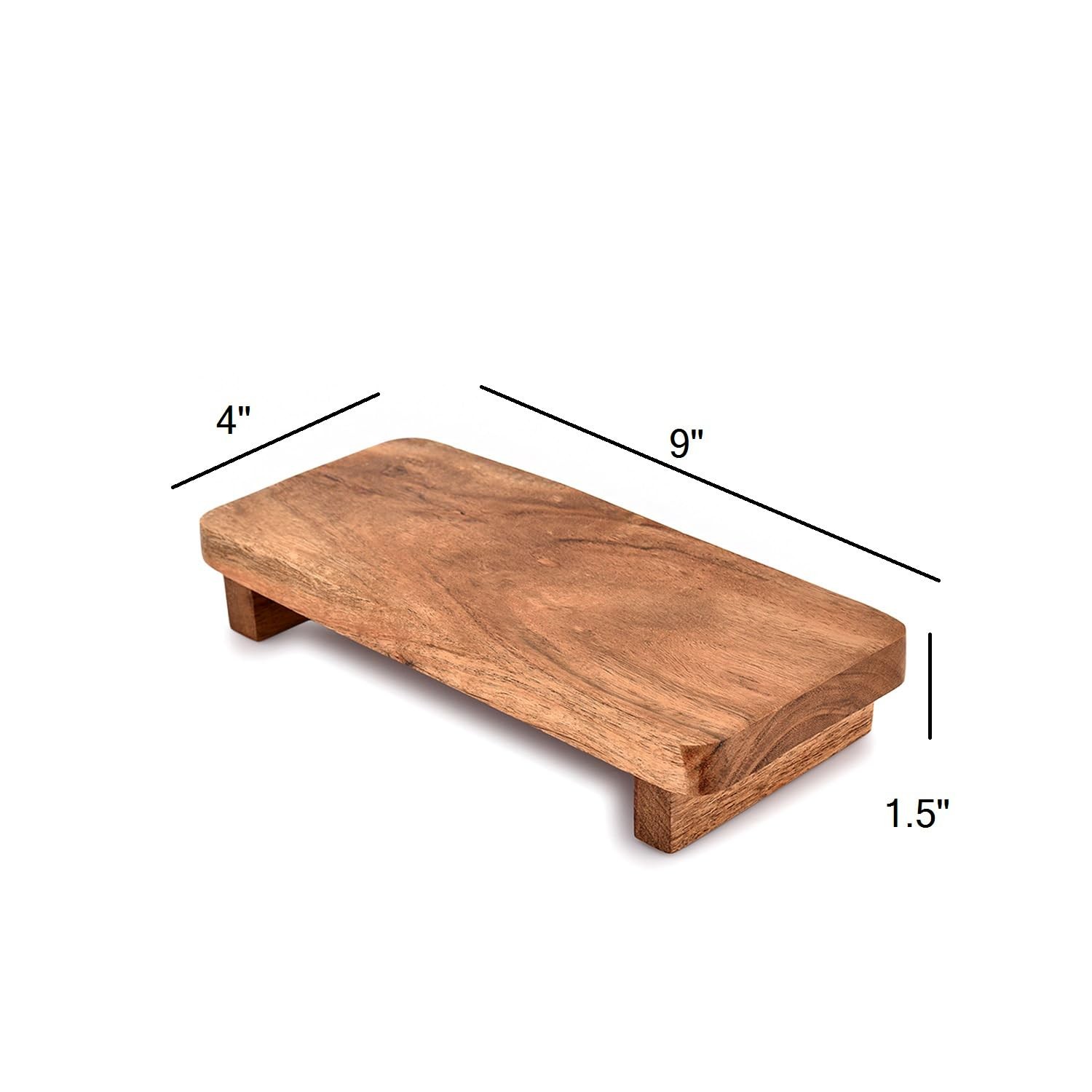 Samhita Display Stands Acacia Wood Modern Farmhouse Décor Displays Decoration…
