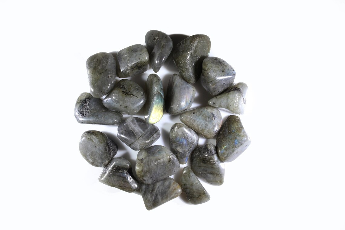 Labradorite Tumbled Gemstones from South Africa – Bulk Wholesale Options – 1 LB