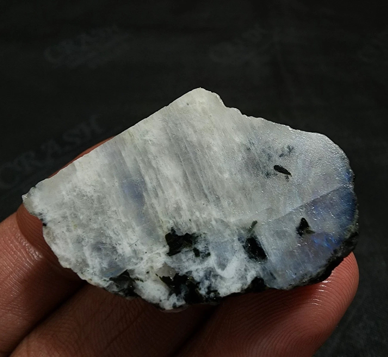100% Natural Fabulous Rainbow Moonstone Raw 94 Crt Moonstone Rough Jewelry