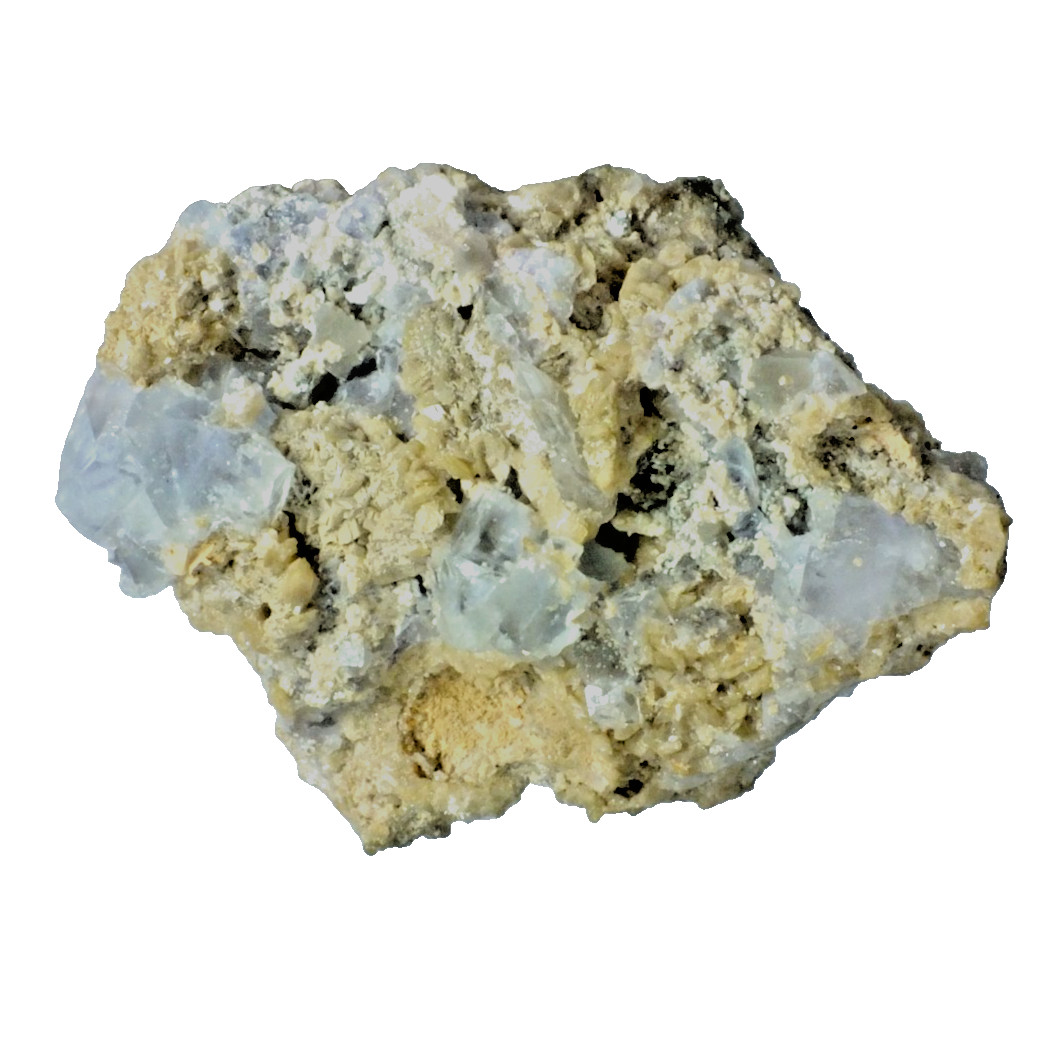 Fluorite Crystals Mt Cleveland Mine, Luina. Tasmania. Australia (EA11446)