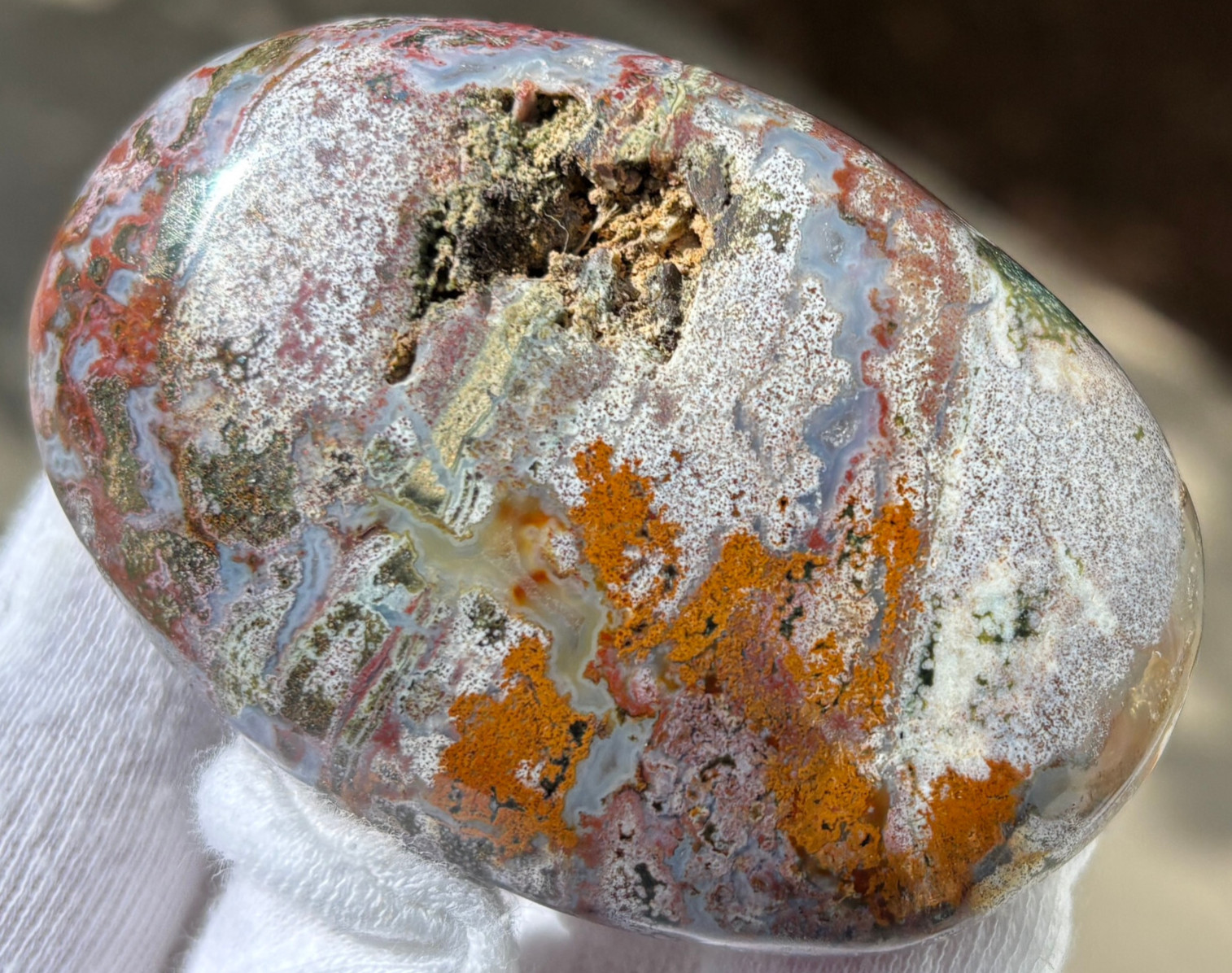 USA SALE 242g LOT OCEAN JASPER OJ PALMSTONES PALM STONES Palm Stone