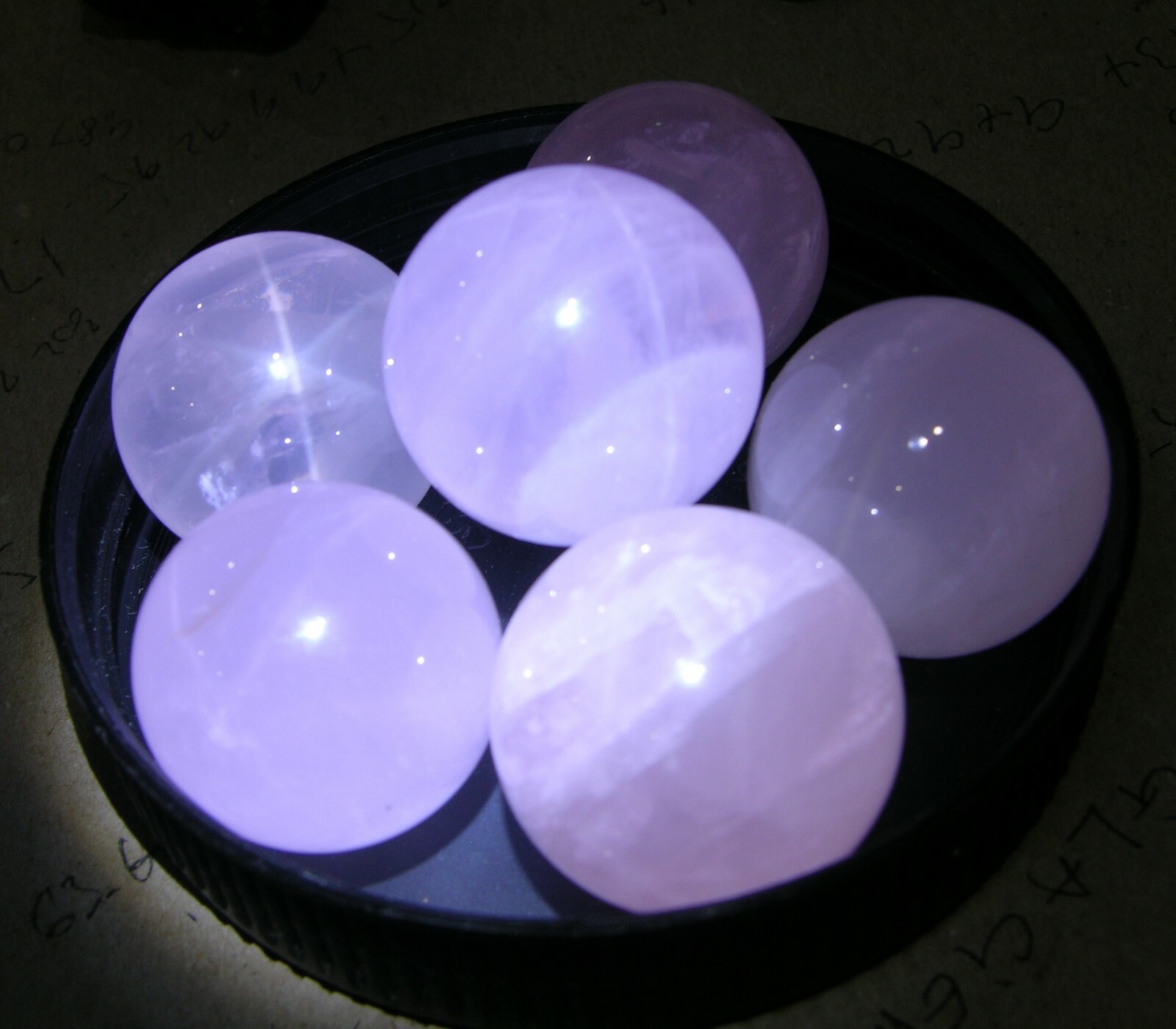 Africa 100% Natural Star Rose Quartz Crystal Sphere Ball 30-32mm or 1 1/4 in
