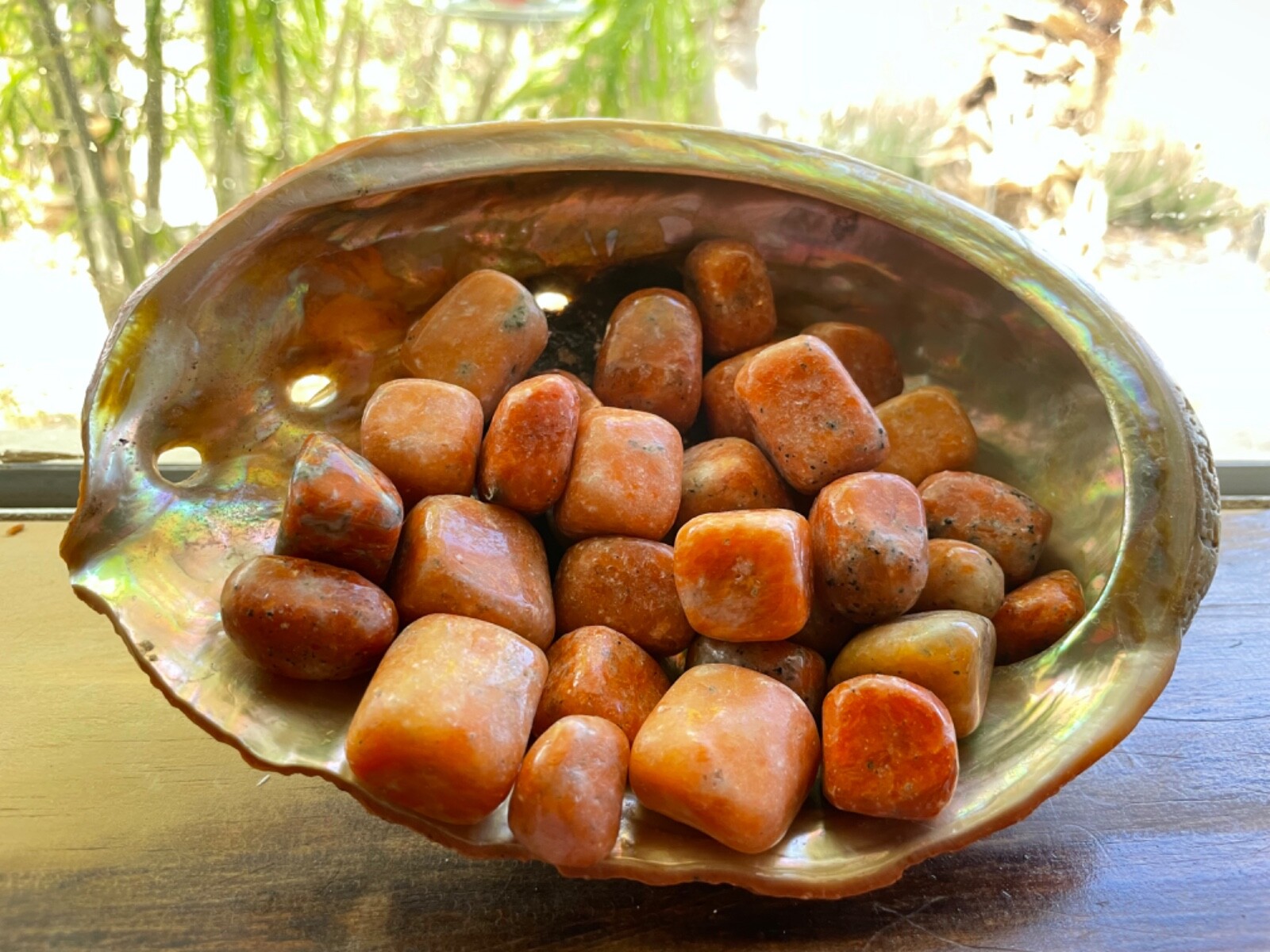 3X Orchid Calcite Tumbled Stones 20-25mm Reiki Healing Crystals Sexuality Sacral