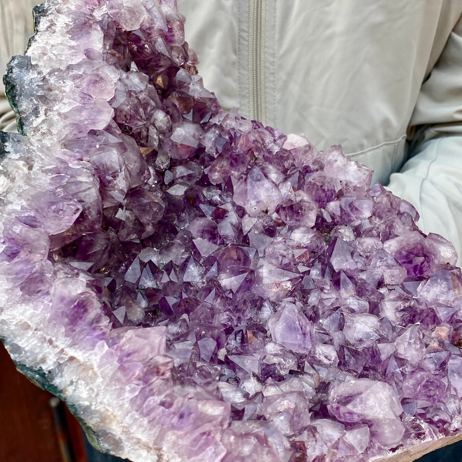 8.48LB Natural Amethyst Cluster quartz cluster crystal mineral specimen Healing