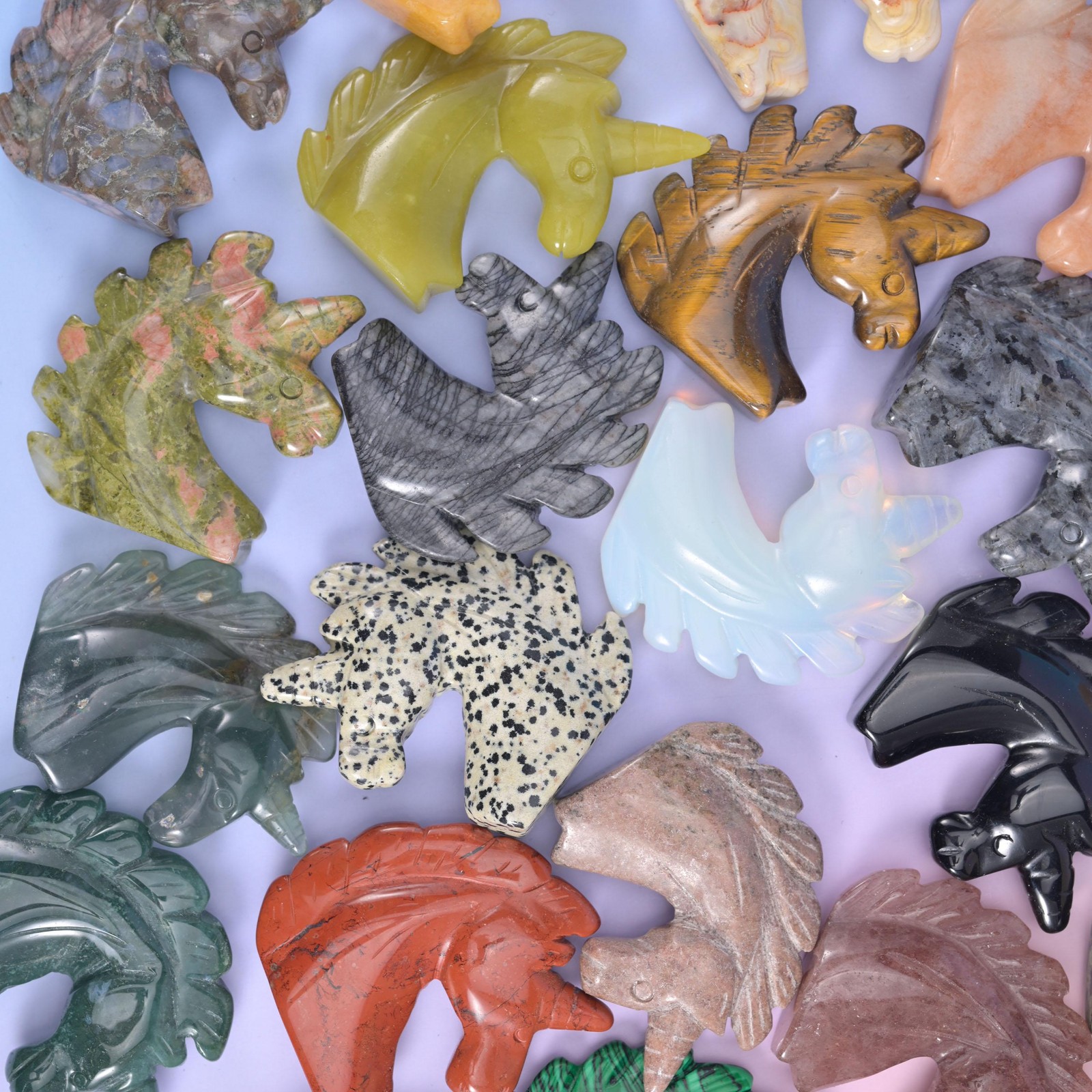 2.2 Inch Unicorn Crystal Figurines
