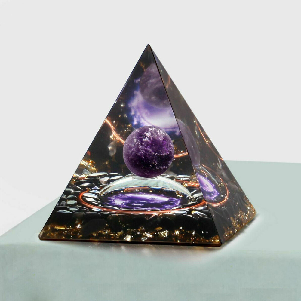 Orgone Pyramid Energy Generator Emf Protection Healing meditation Orgonite USA