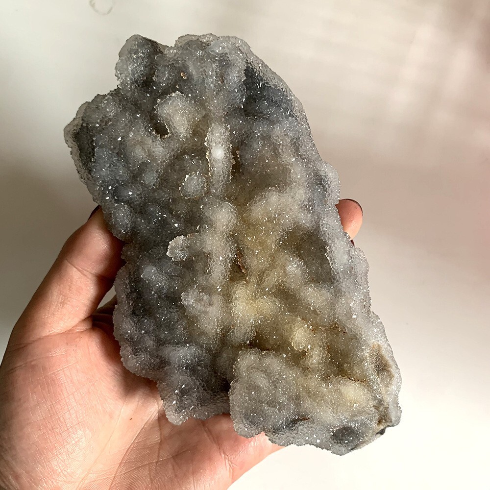 80g+ Natural Black Sphalerite Irregular Healing Crystal Cluster Mineral Specimen