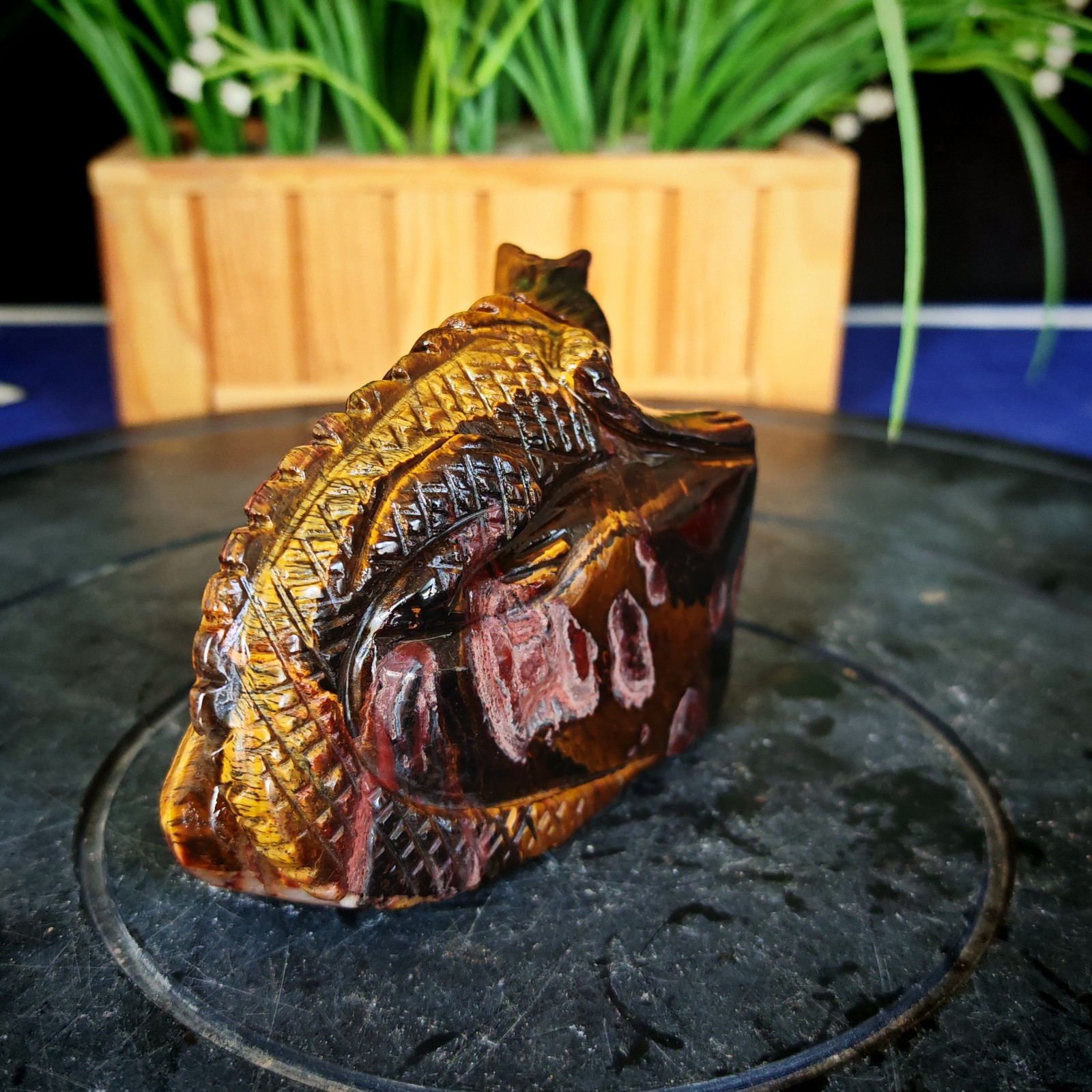 1.10LBTop natural crystal hand carved therapeutic artwork0.50kg