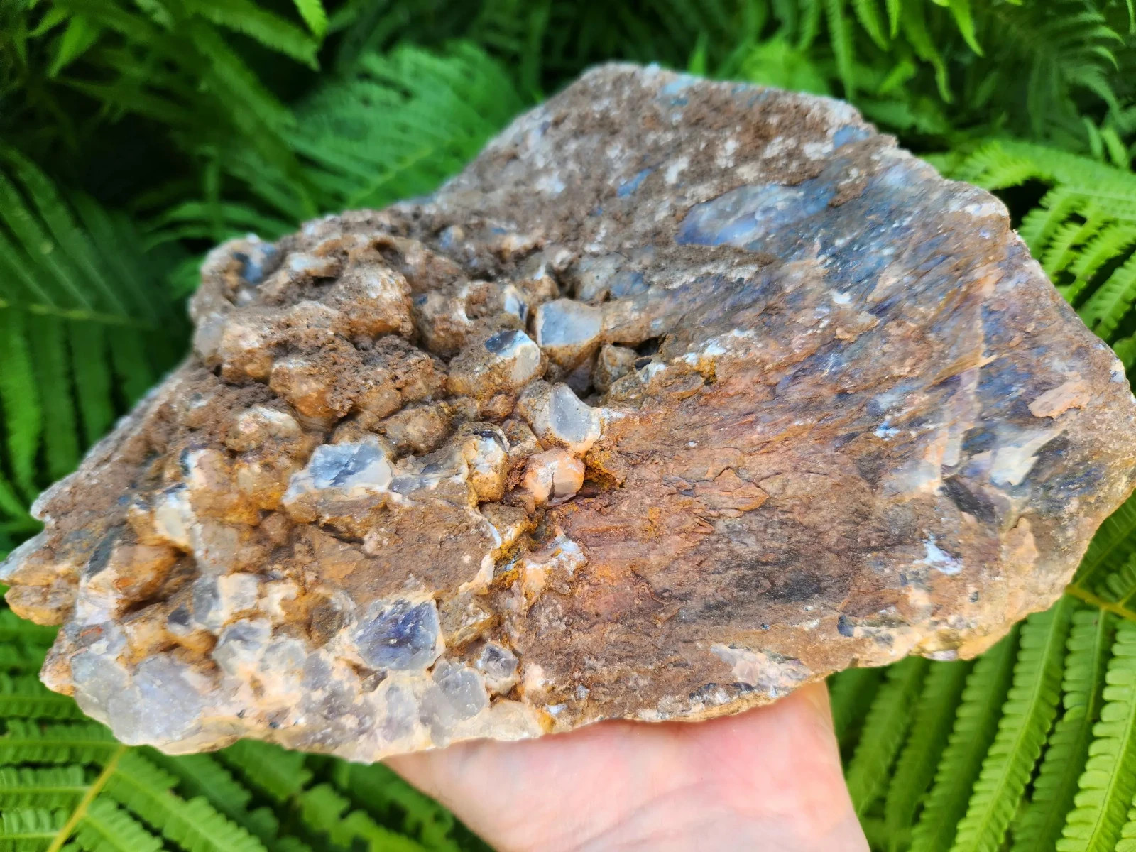 12-lb Rough Amethyst Quartz, Ideal for Lapidary, Boudi Amethyst