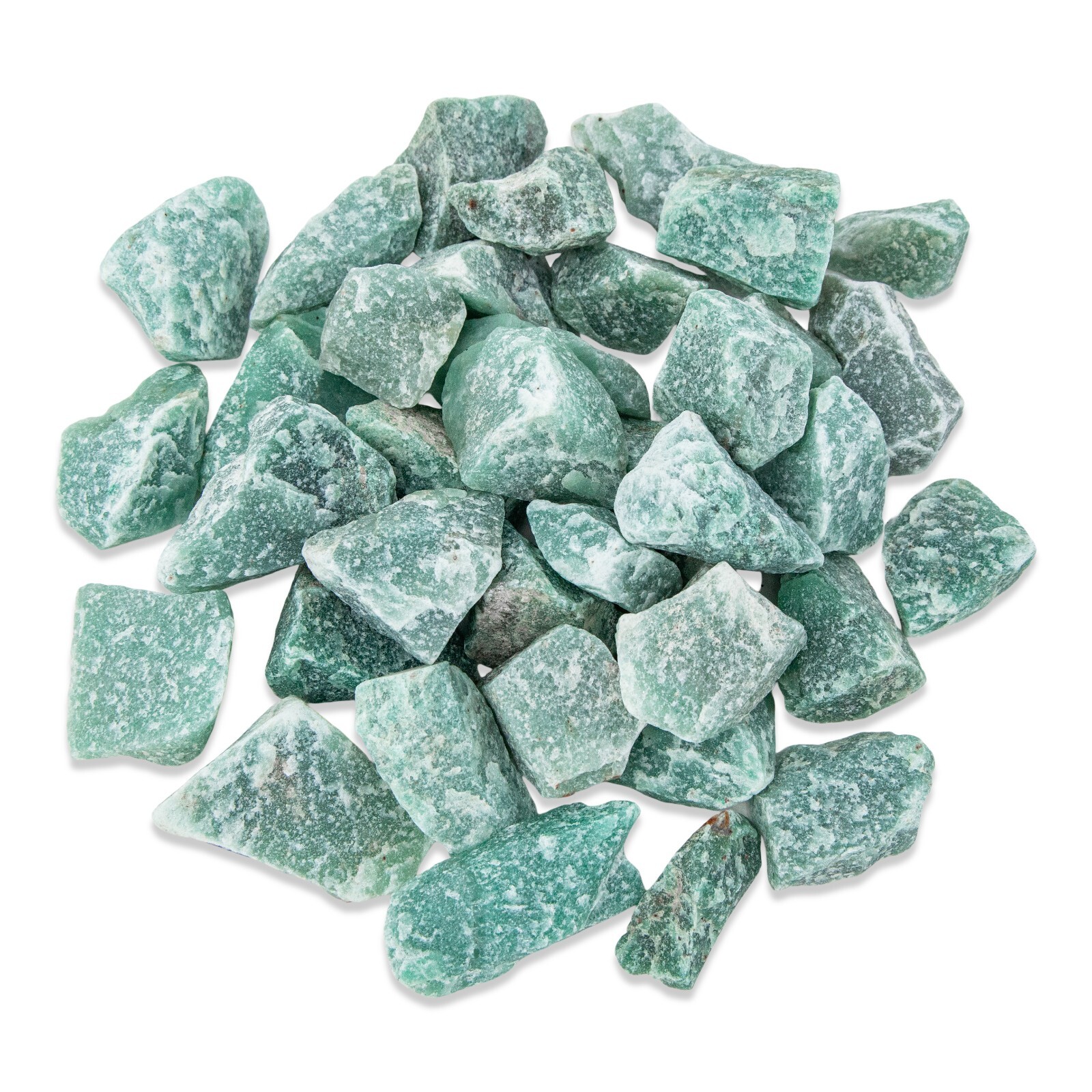 Green Aventurine Crystal aka Green Quartz Bulk Wholesale Crystals from Brazil