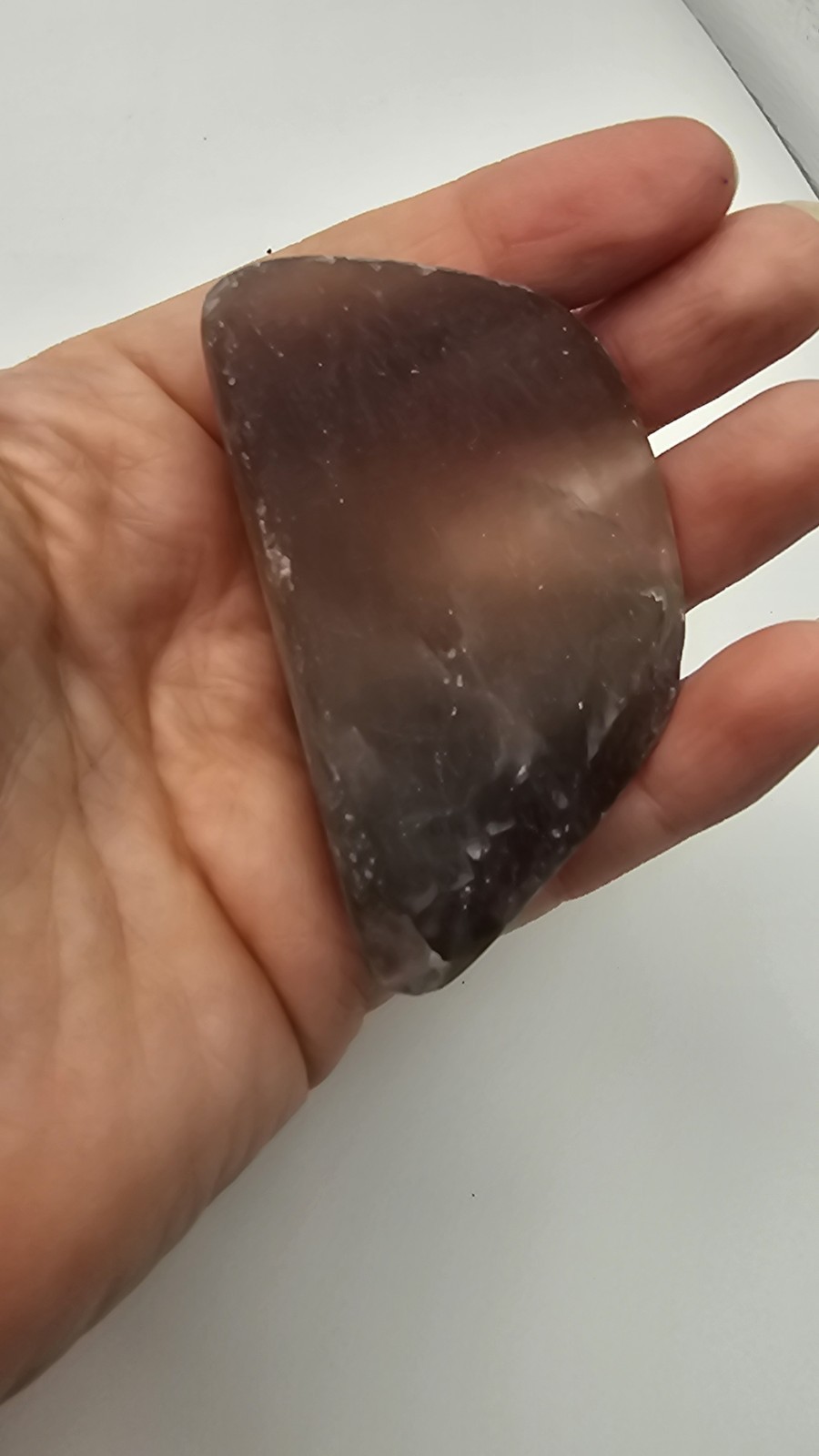 ✨️SALE✨️ Rainbow Fluorite Crystal Raw Rough chunk 103g 6.5cm
