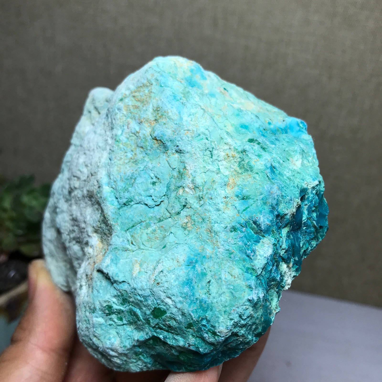 272g Natural Azurite/Malachite gemstone Rough original Crystal Specimen A5789