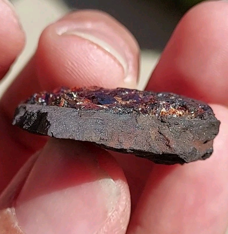 ULTRA RARE GEM RHODOCHROSITE ON MATRIX N’Chwaning I Mine, KMF, South Africa