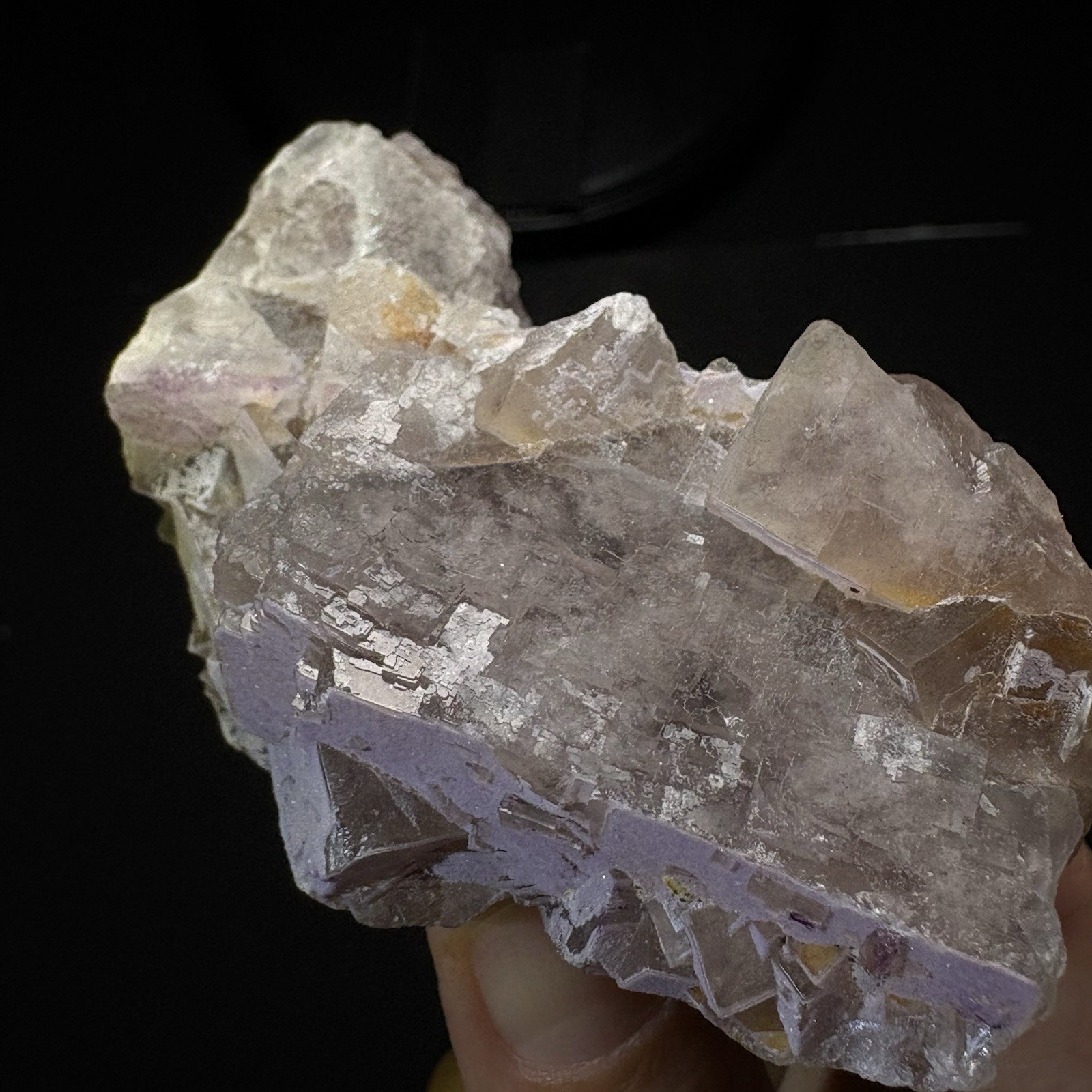 Natural Crystal Cubic Fluorite Specimen Raw Mineral Meditation Healing Focus