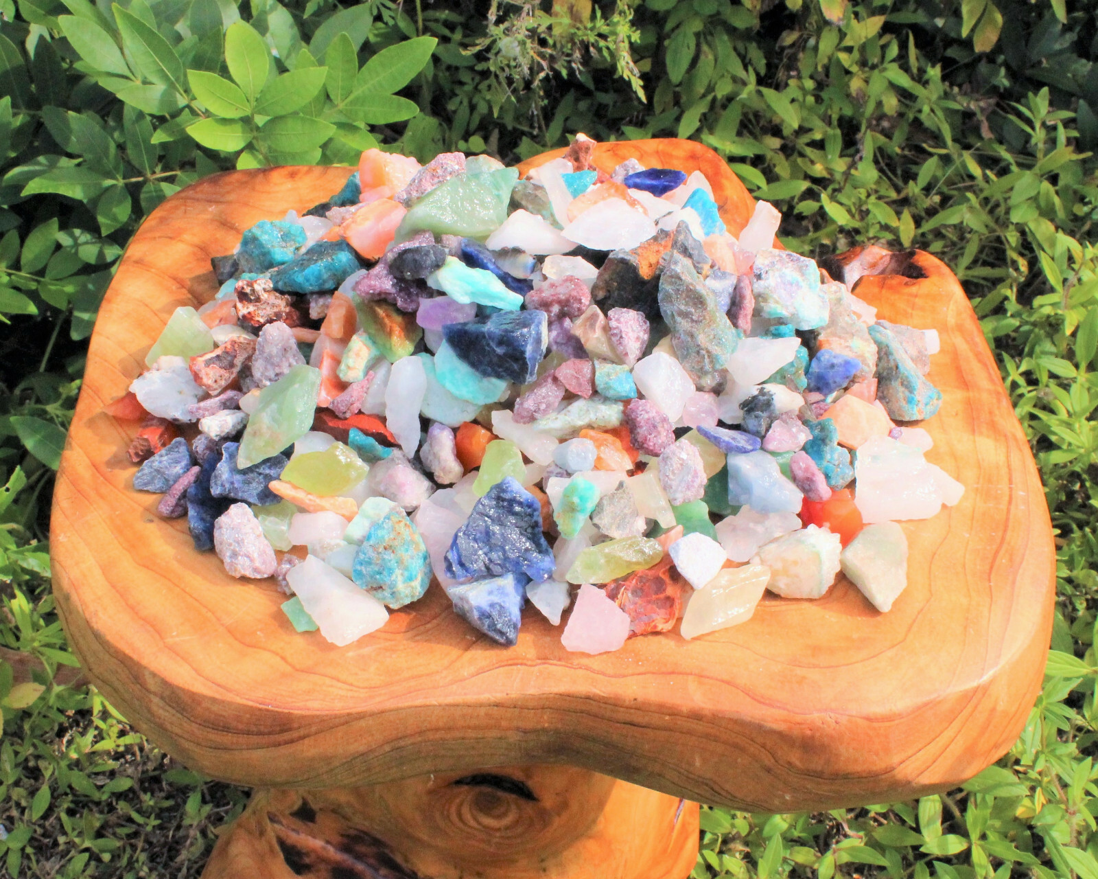 Rough Assorted Chips Wholesale Bulk Lots (Natural Raw Crafters Gemstone Mix)