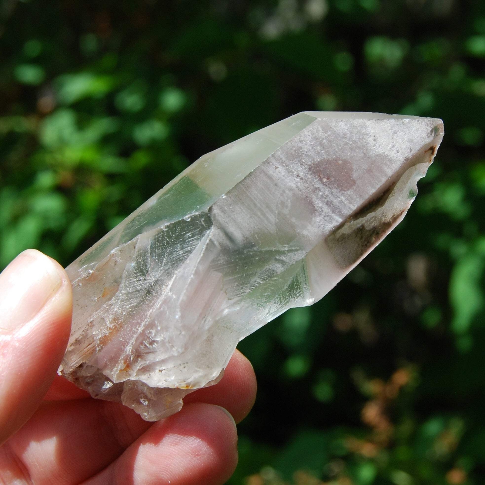 3in 73g Rare Pink Lithium Lemurian Quartz Crystal Starbrary, Brazil m1