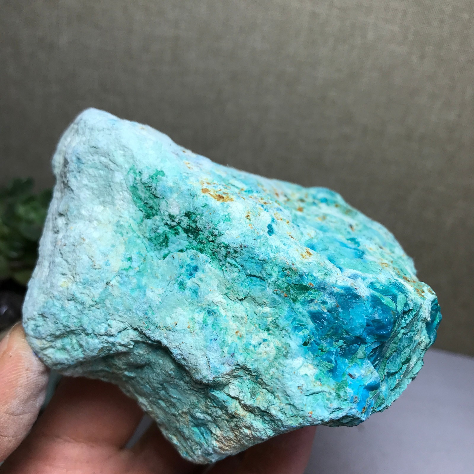 272g Natural Azurite/Malachite gemstone Rough original Crystal Specimen A5789
