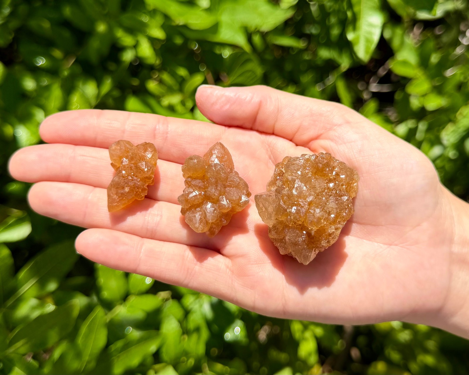 Natural Moroccan Citrine Crystal Clusters – ‘A’ Grade Raw Citrine Mineral Chunks