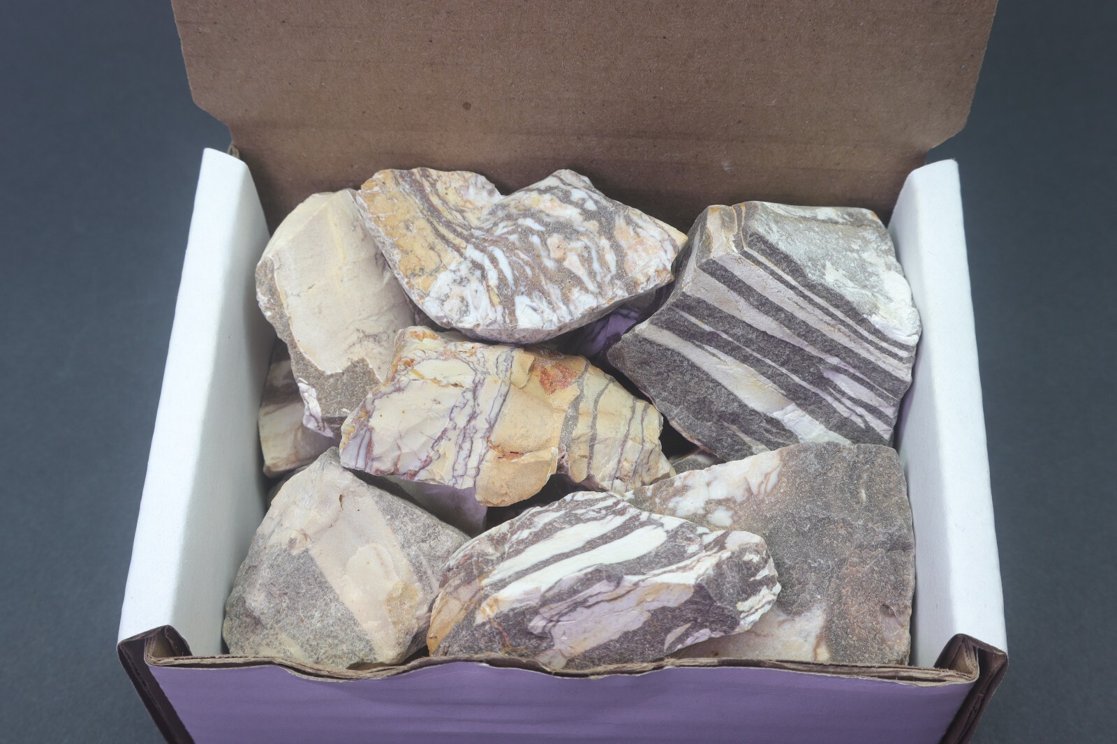 Zebra Jasper 1 LB Natural Mineral Black & White Gemstone Specimens