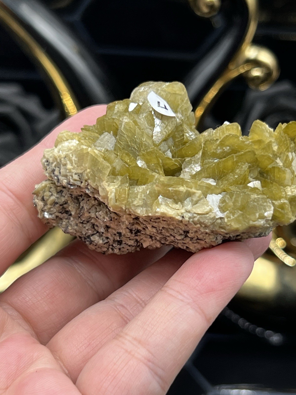 Natural Green Siderite Specimen “Some” quartz & Dolomite Free ship & Gift