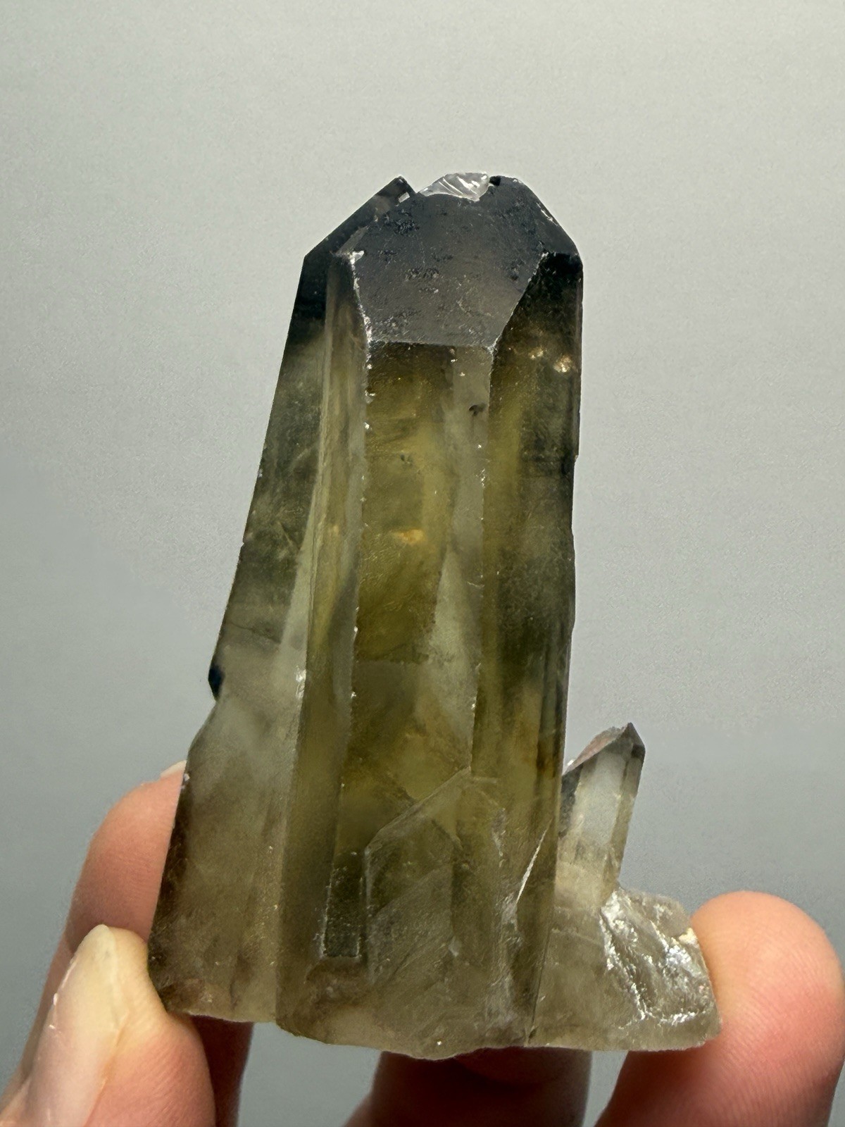 Natural Smokey Citrine Cluster | Collector Mineral Specimen | Madagascar