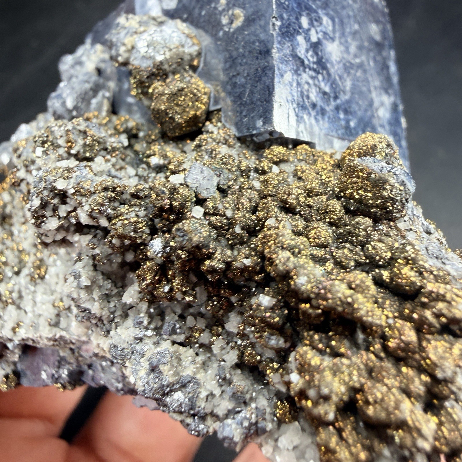 Galena Chalcopyrite Dolomite Crystal Combo / Missouri *Video*