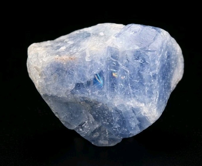 Natural Rough Blue Calcite Crystal – Raw Heali