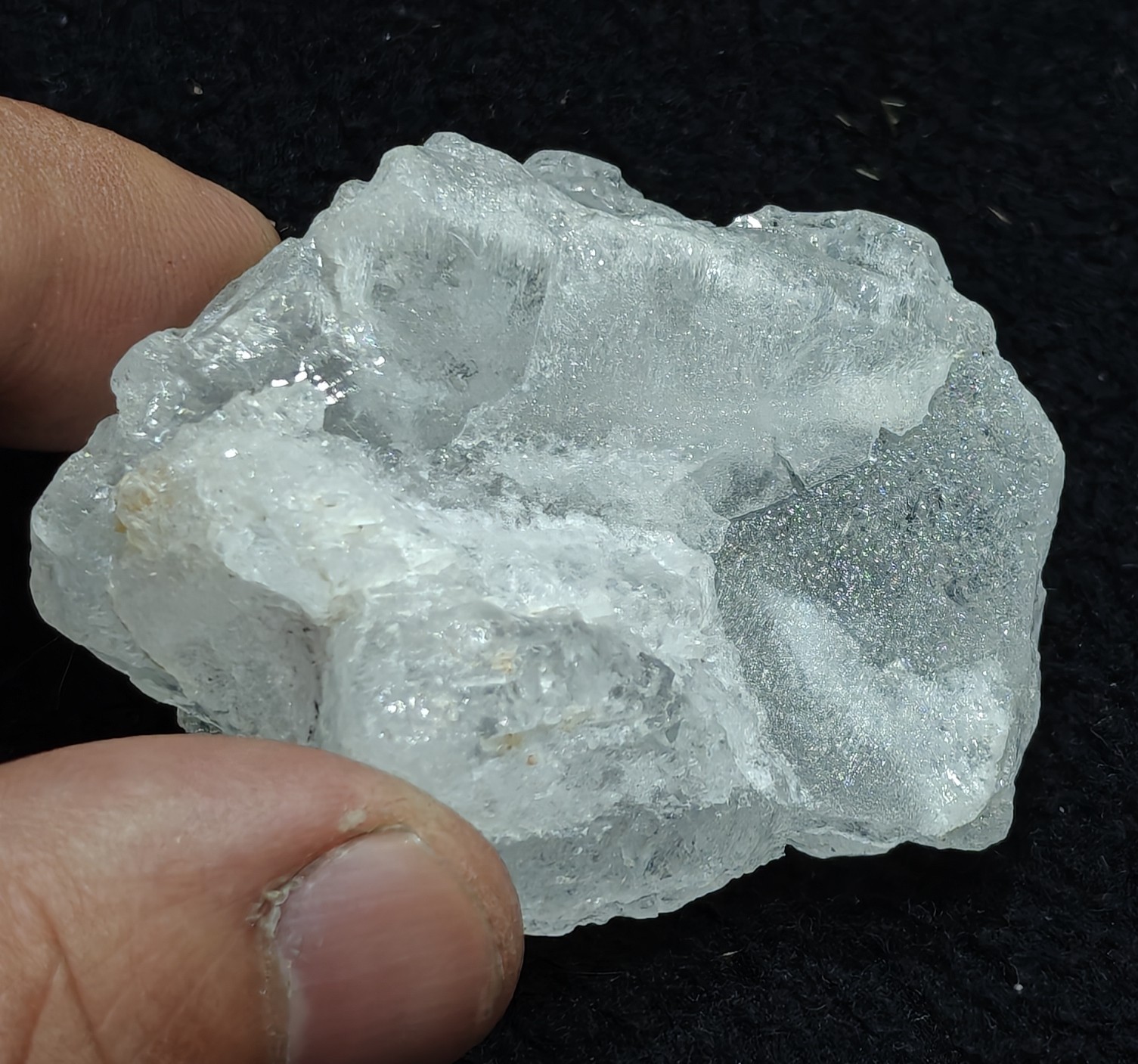 Natural Pollucite 76 grams Etched Formation