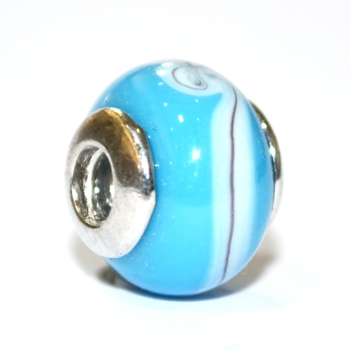 light blue ceramic bead Jewelry