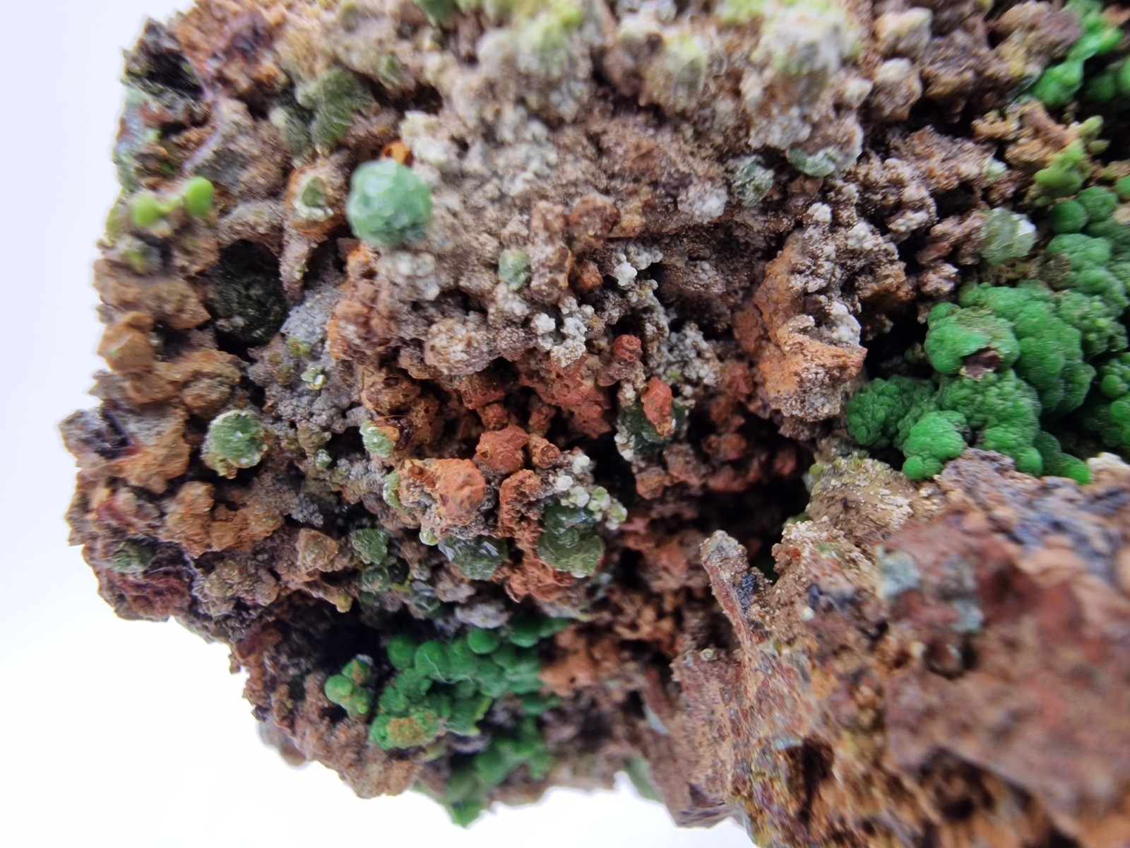 Conichalcite crystals From Lavrion , Greece