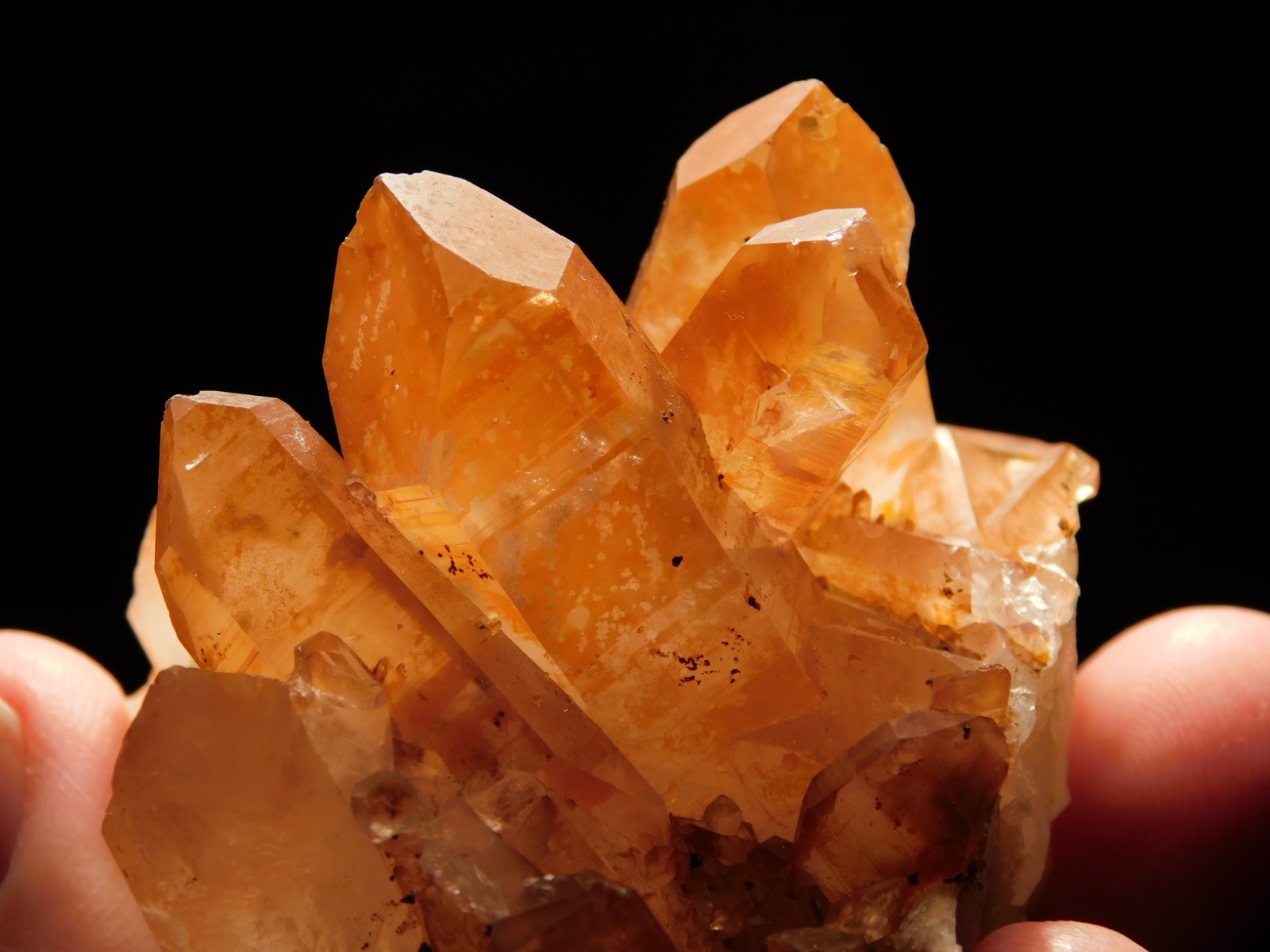 GOLDEN Healer Quartz Crystal Cluster 100% Natural Brazil 149gr