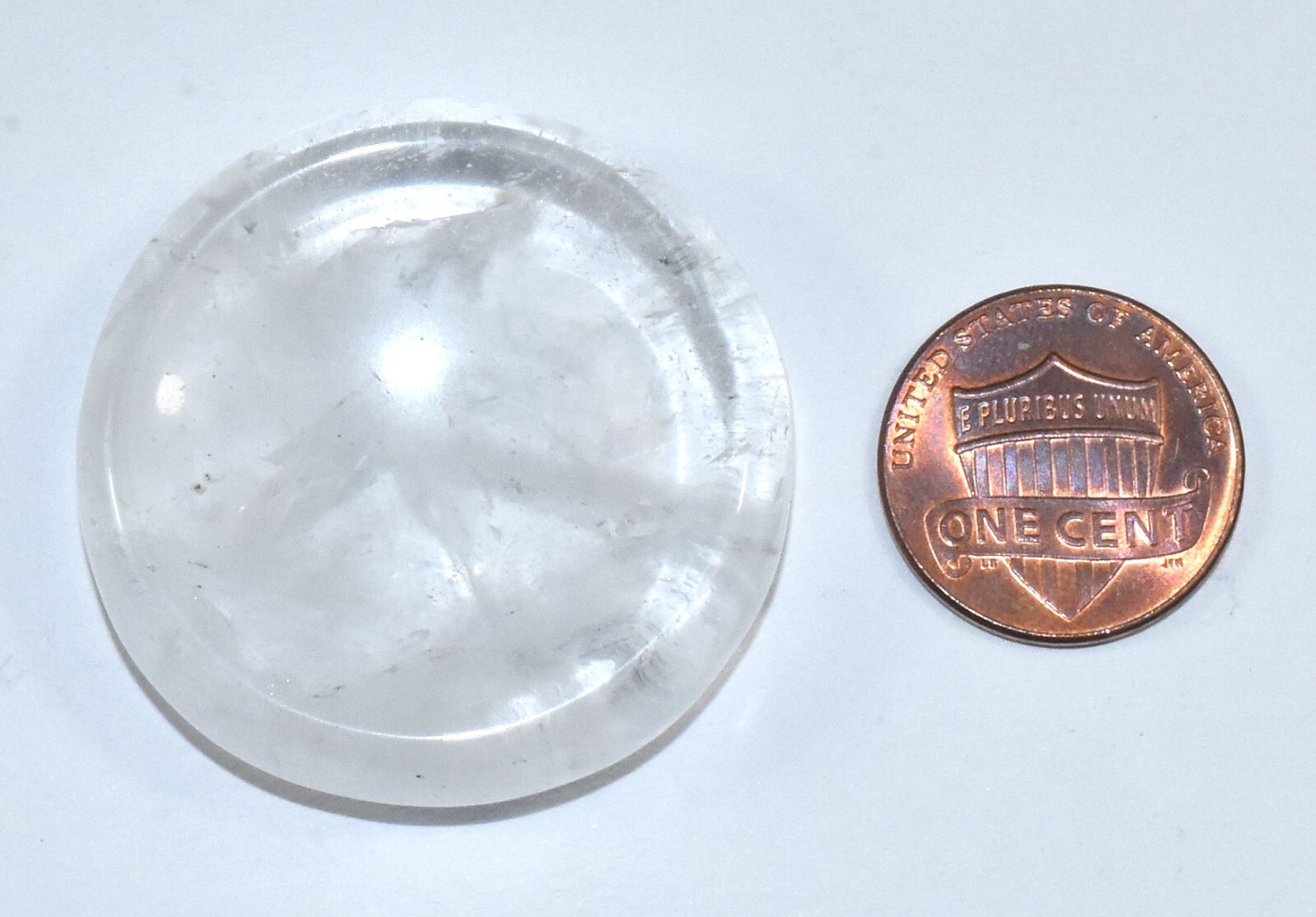 35mm Clear Quartz Stand for Sphere Egg Polished Natural Mineral India 1, 2, 5PCs