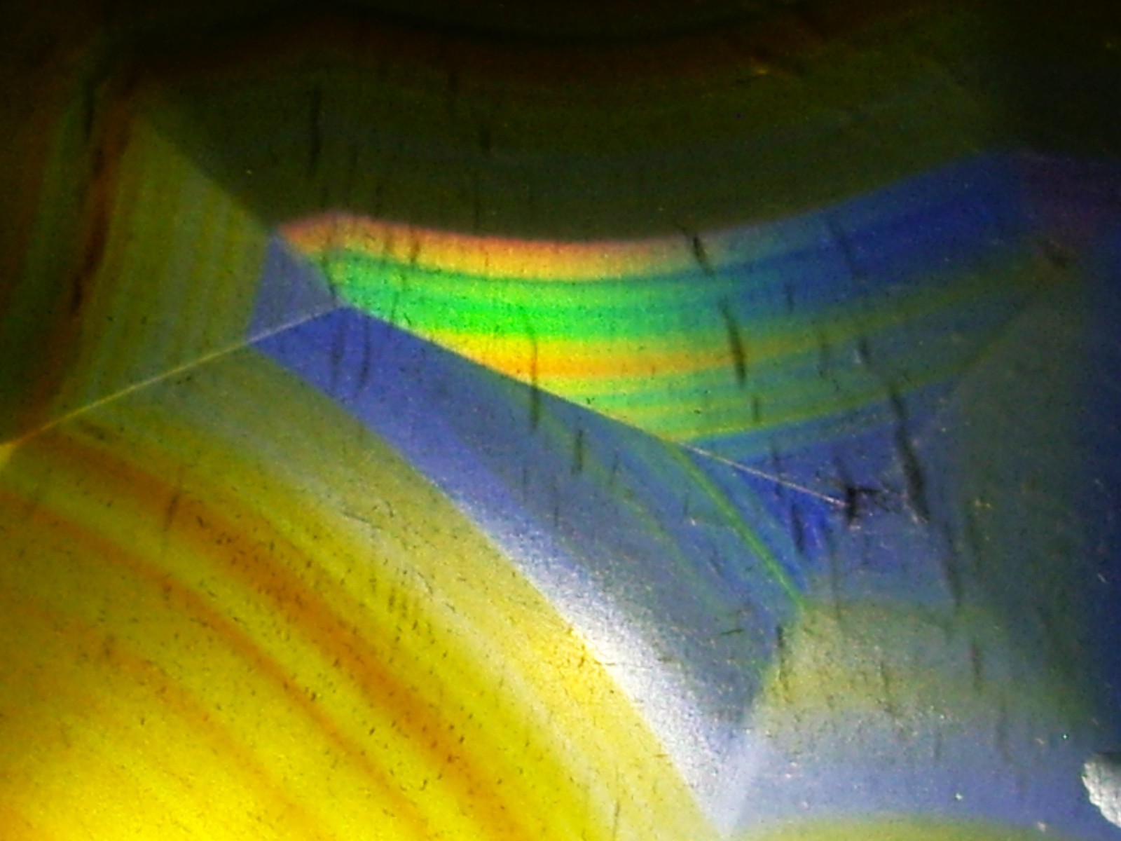 Rare Polished “Iris Agate” Slice with Backlight Color Bands from Indonesia 13.3g
