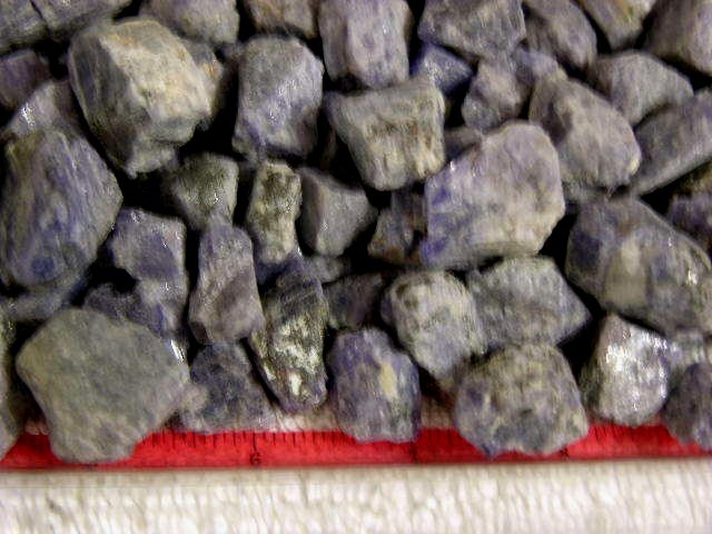 Tanzanite crystal all natural mixed grade 10-45mm 1/4 pound lots 4-15 piece