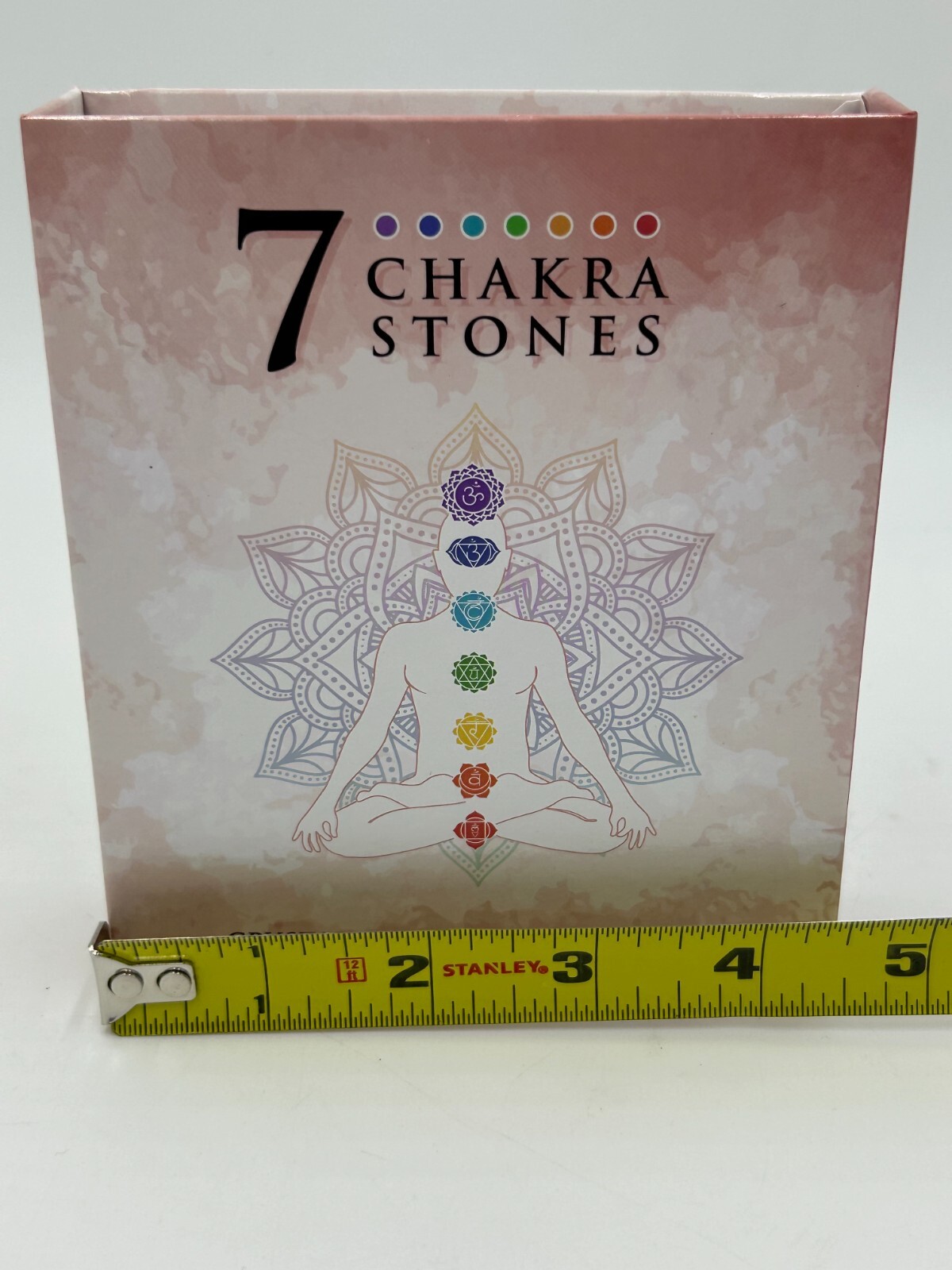 7 Chakra Stone Set for Crystal and Mineral Wellness New in Box