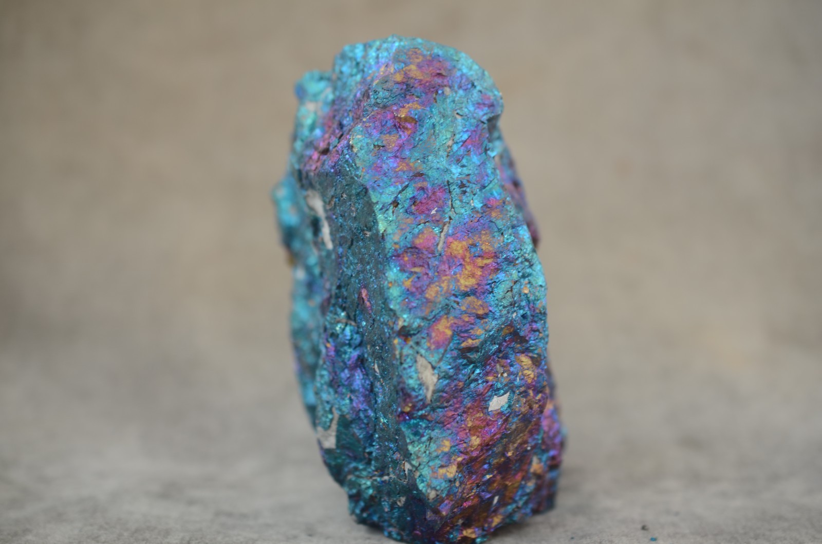 5 pound 2 ounce Pound Peacock Ore Specimen Zacatecas Mexico