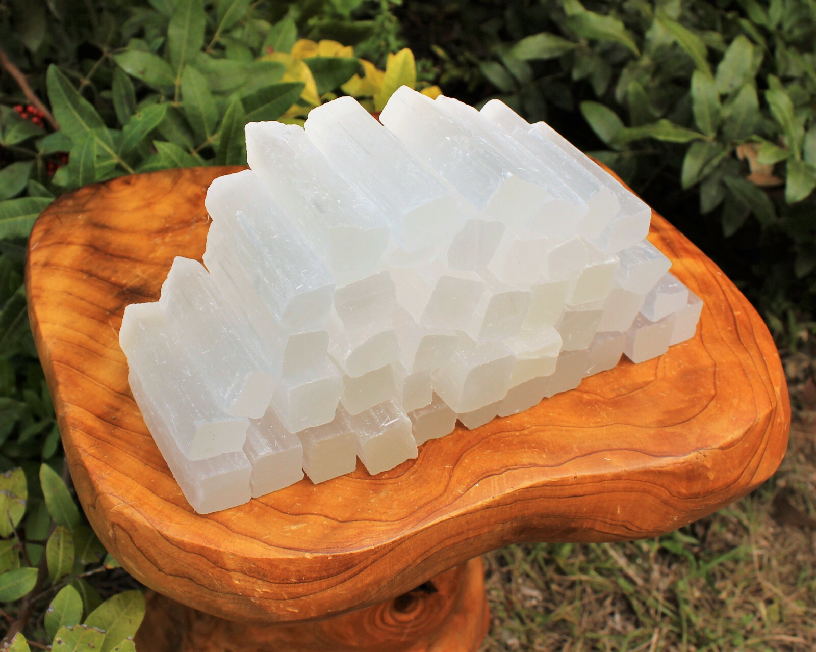 2.5″ – 3″ Selenite Logs Crystal Sticks Wand Blade 1 lb Bulk Wholesale Lot