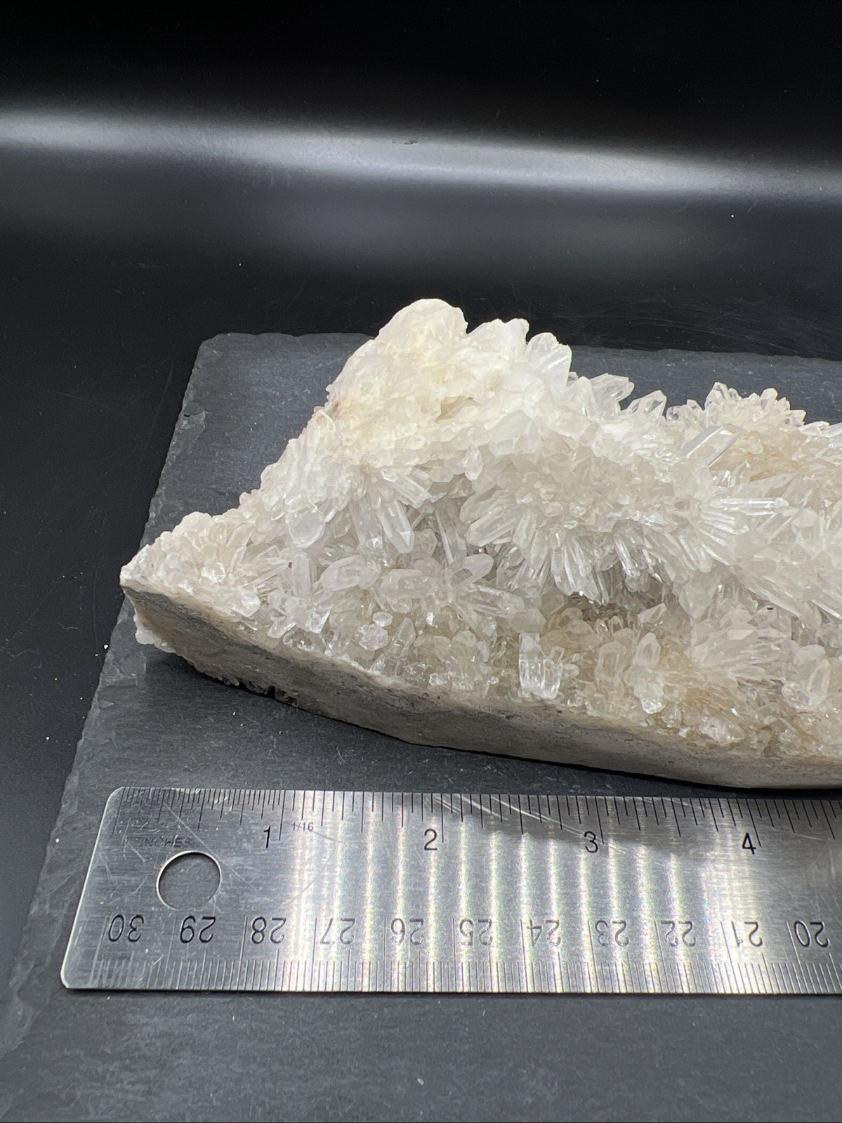1.13 Lbs. Natural White Clear Quartz Crystal Cluster Rough Specimen