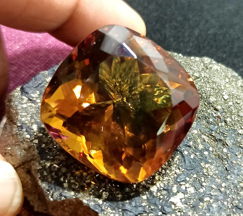 NATURAL Zultanite 7 Multi Color Change Loose Certified GEMSTONE Cushion 10 Ct+