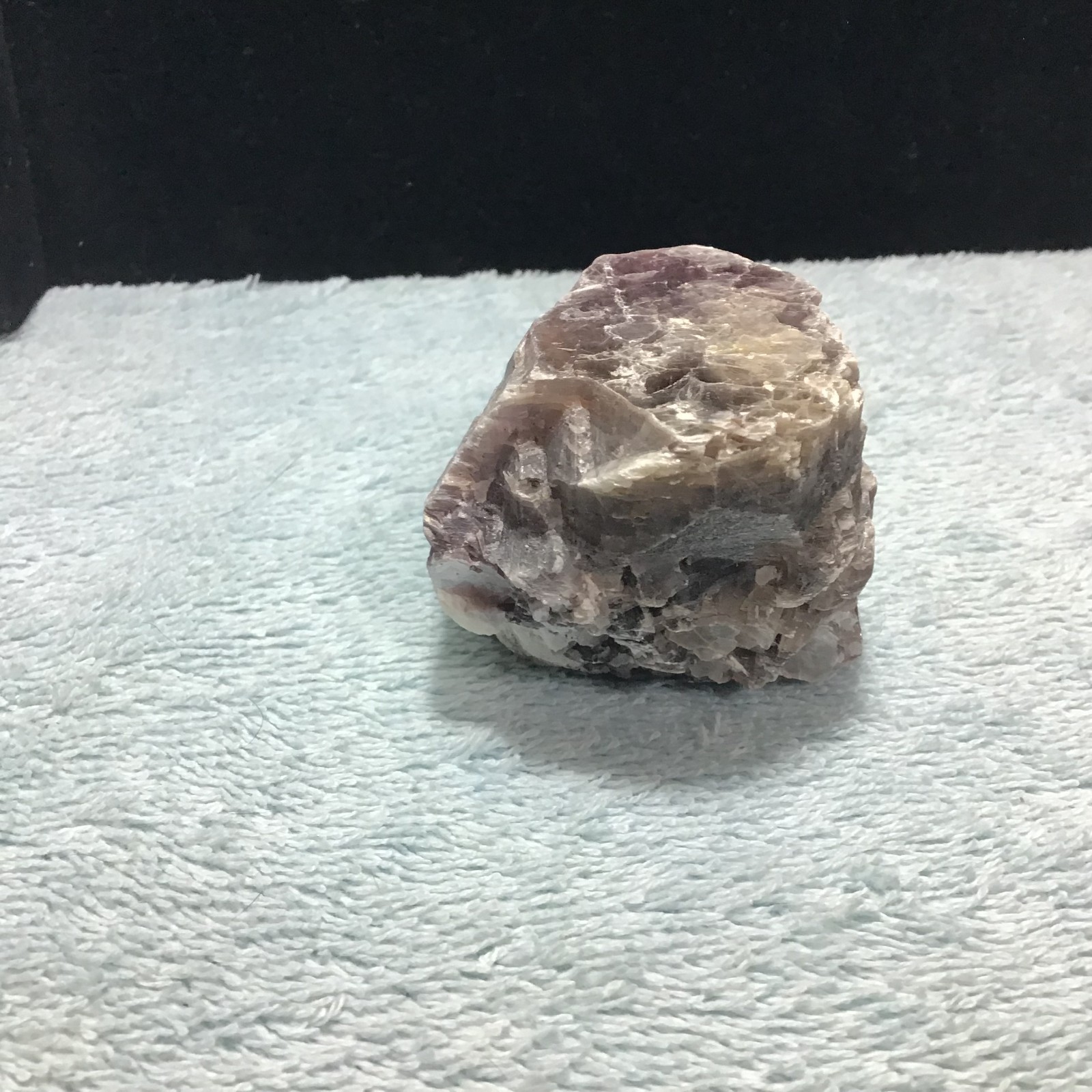 Purple Lepidolite Mica Specimen A Type Of Mica Lilac-Gray Coloring.