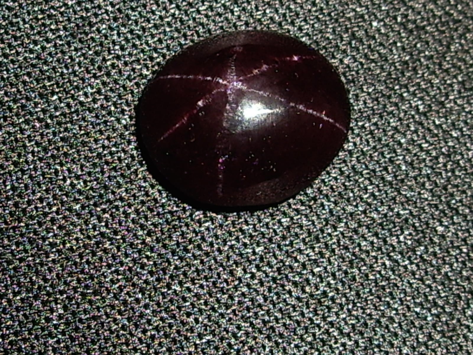 Star Garnet Cabochon, 7.4cts