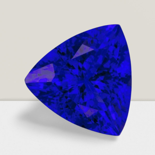 Tanzanite Trillion Cut Gemstone 5.1 Cts – 11 mm AAA+ Loose Gem