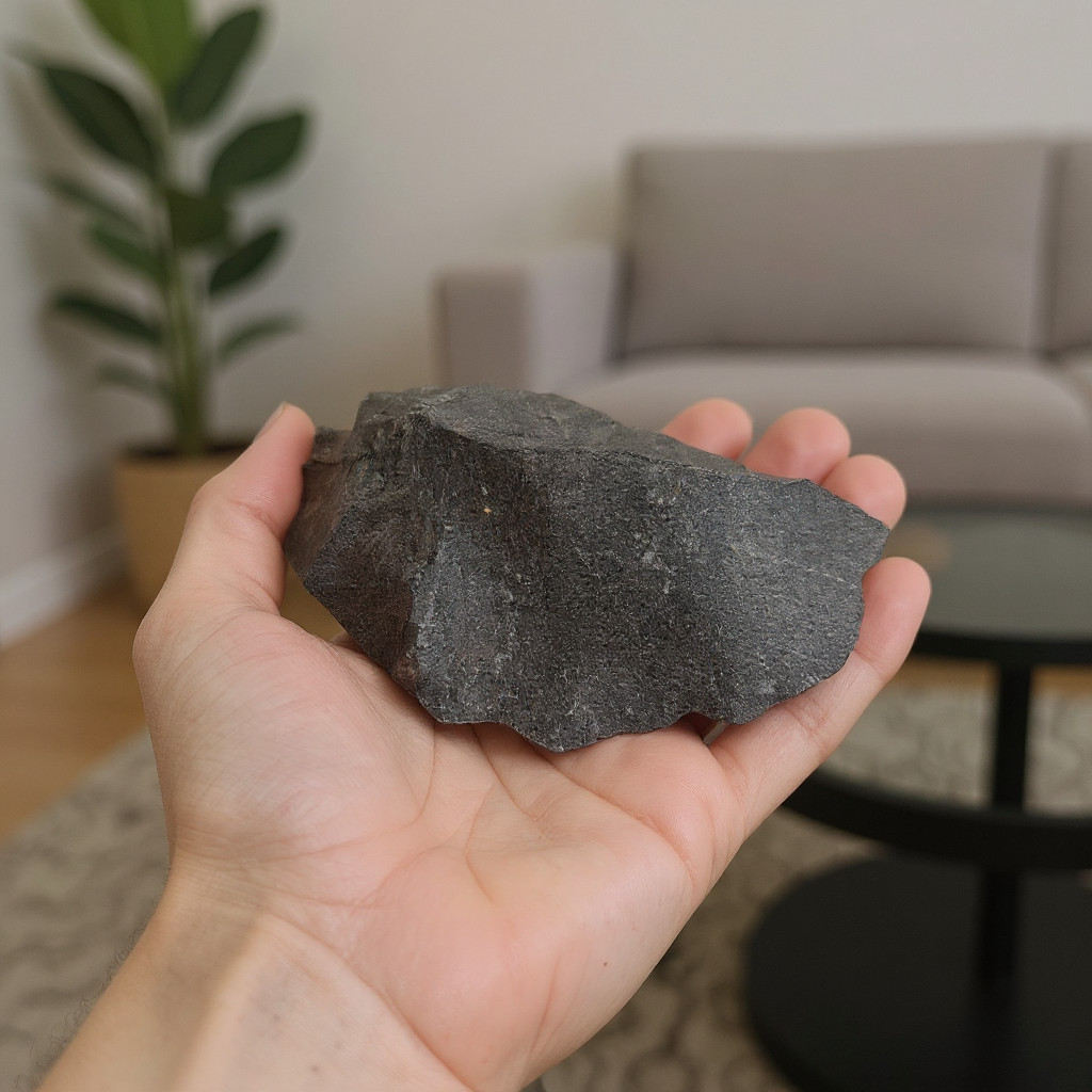 Premium Quality Black Jasper Rough Stone 800–900 Carat | Protection Grounding