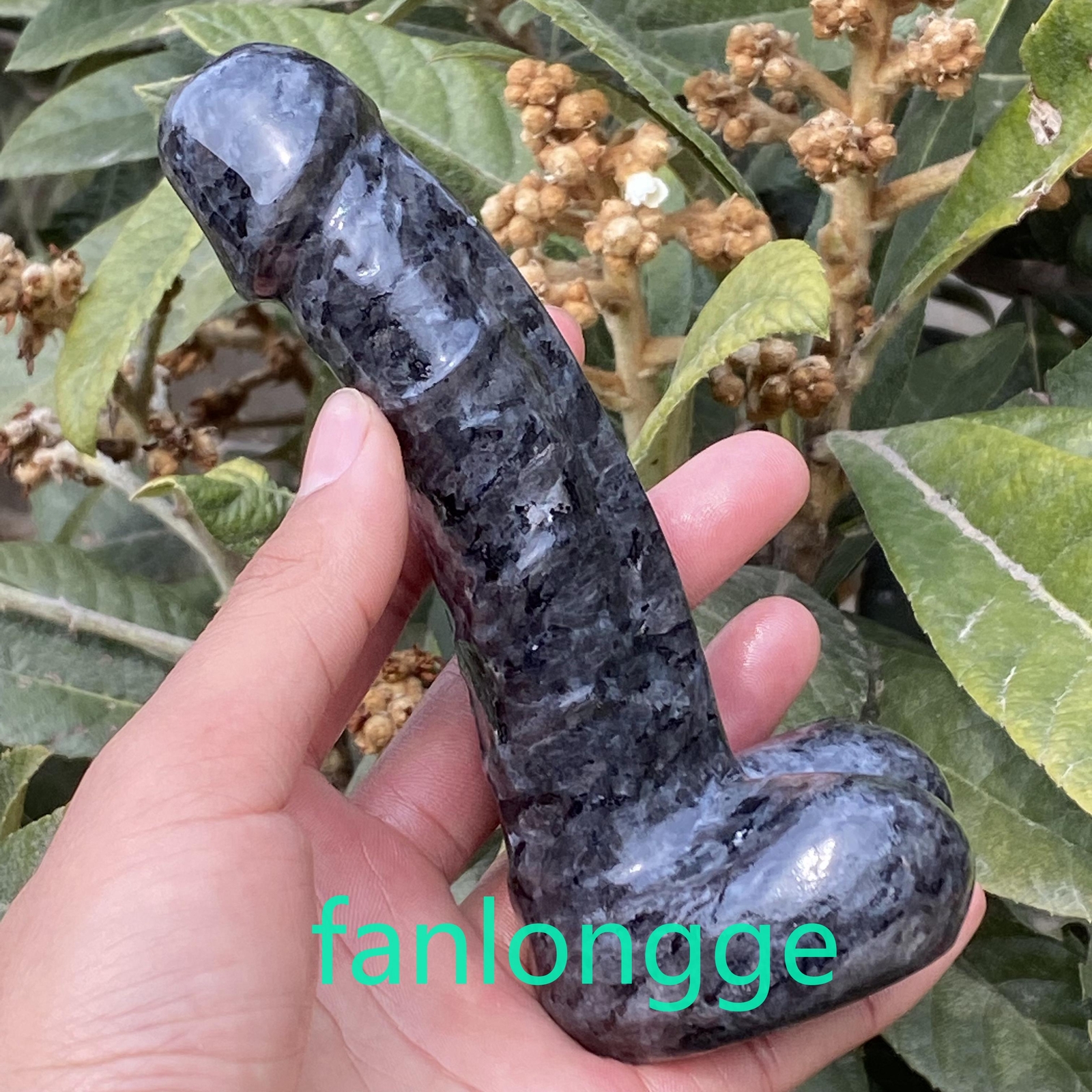 6″ Wholesale Natural specctrolite male penis Quartz Crystal Carved Figurines 1pc