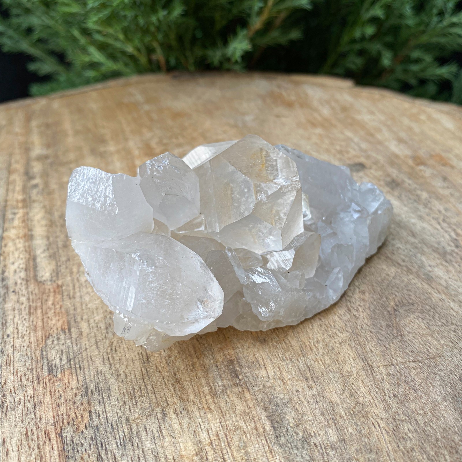 Natural Himalayan White Quartz Rough Crystal Stone HealingMinerals 0.26 lbs