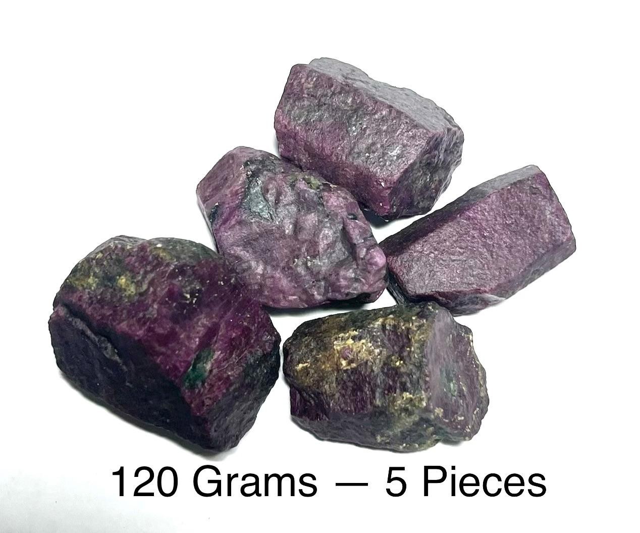 Rough Ruby Stone Natural – Lot of 10 Pieces