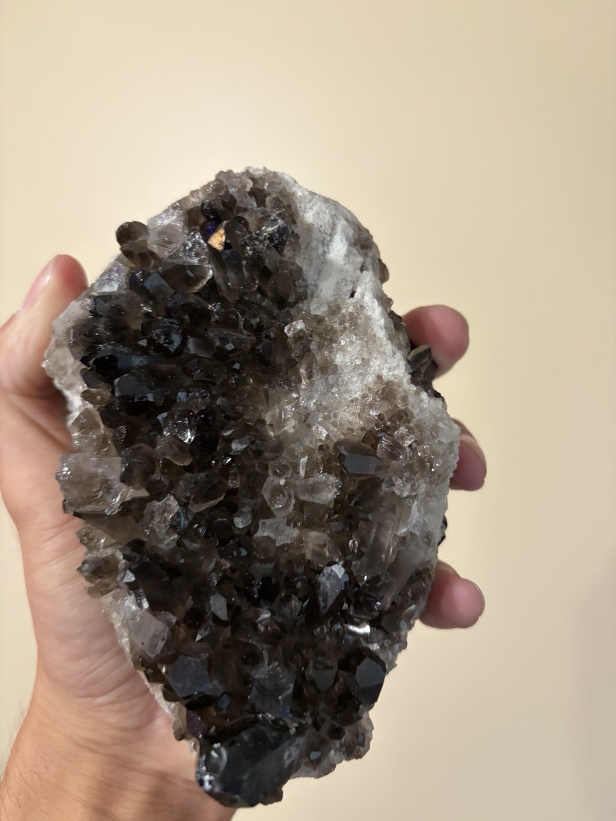 Raw Smoky Quartz Cluster