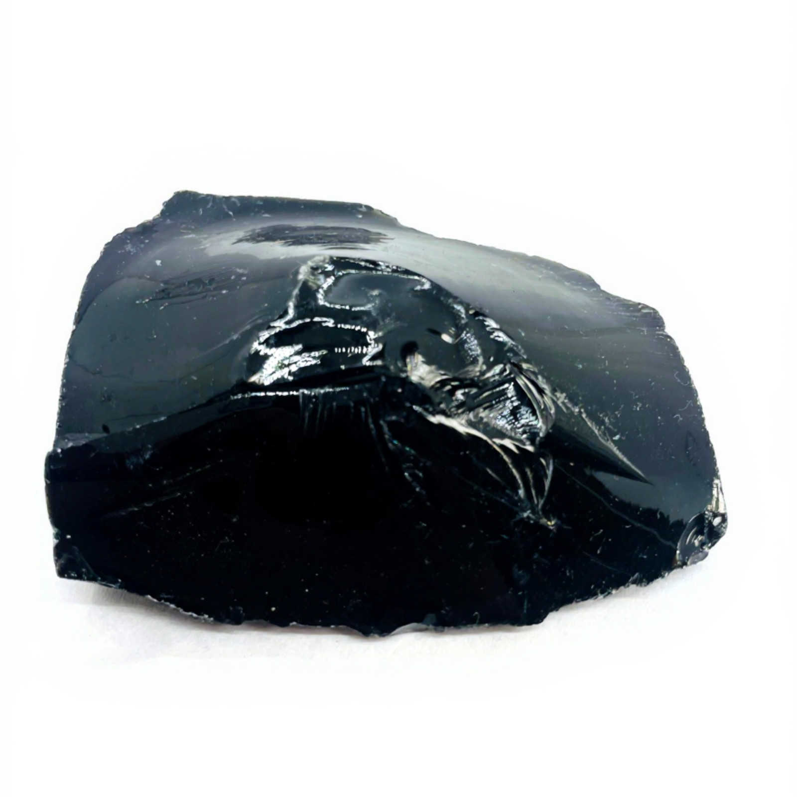 Premium 1025-1150CT Black Obsidian Raw Specimen | Natural Rough Healing Stone